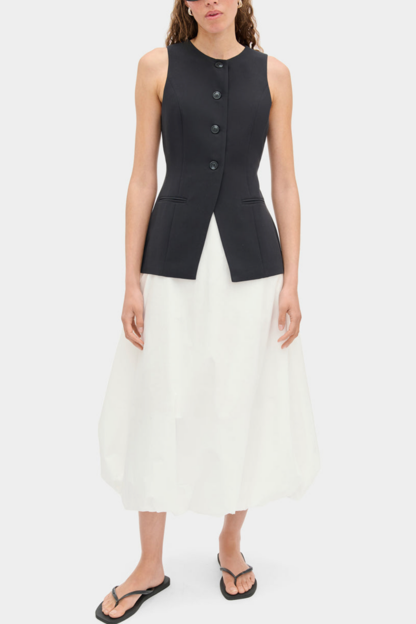 Nola Bubble Hem Skirt
