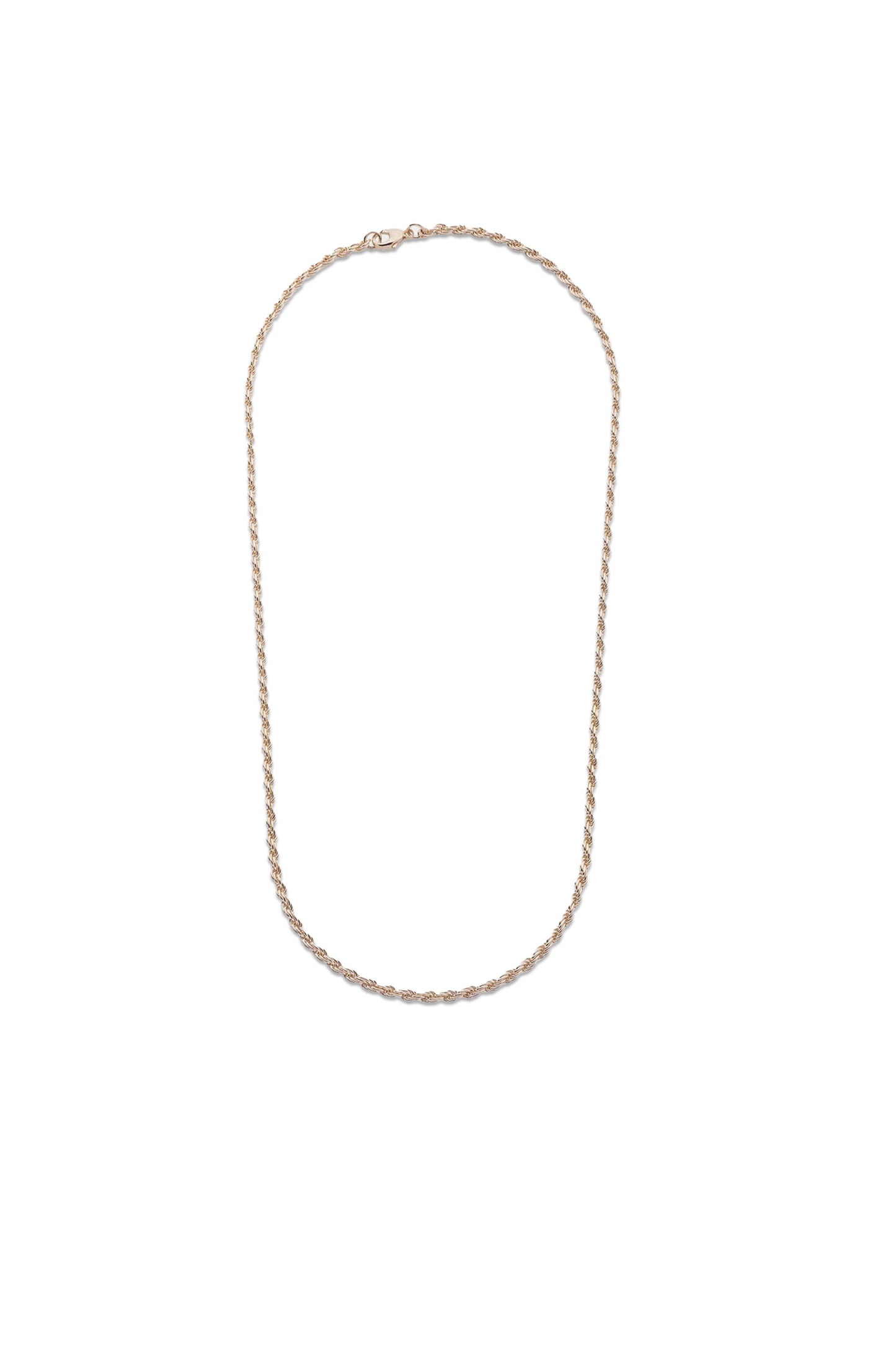 886 Rope Chain In 9Ct Yellow Gold