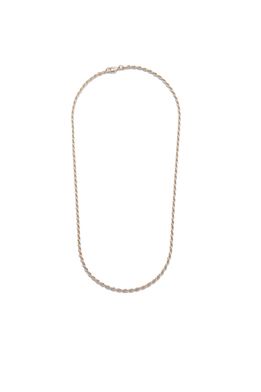 886 Rope Chain In 9Ct Yellow Gold