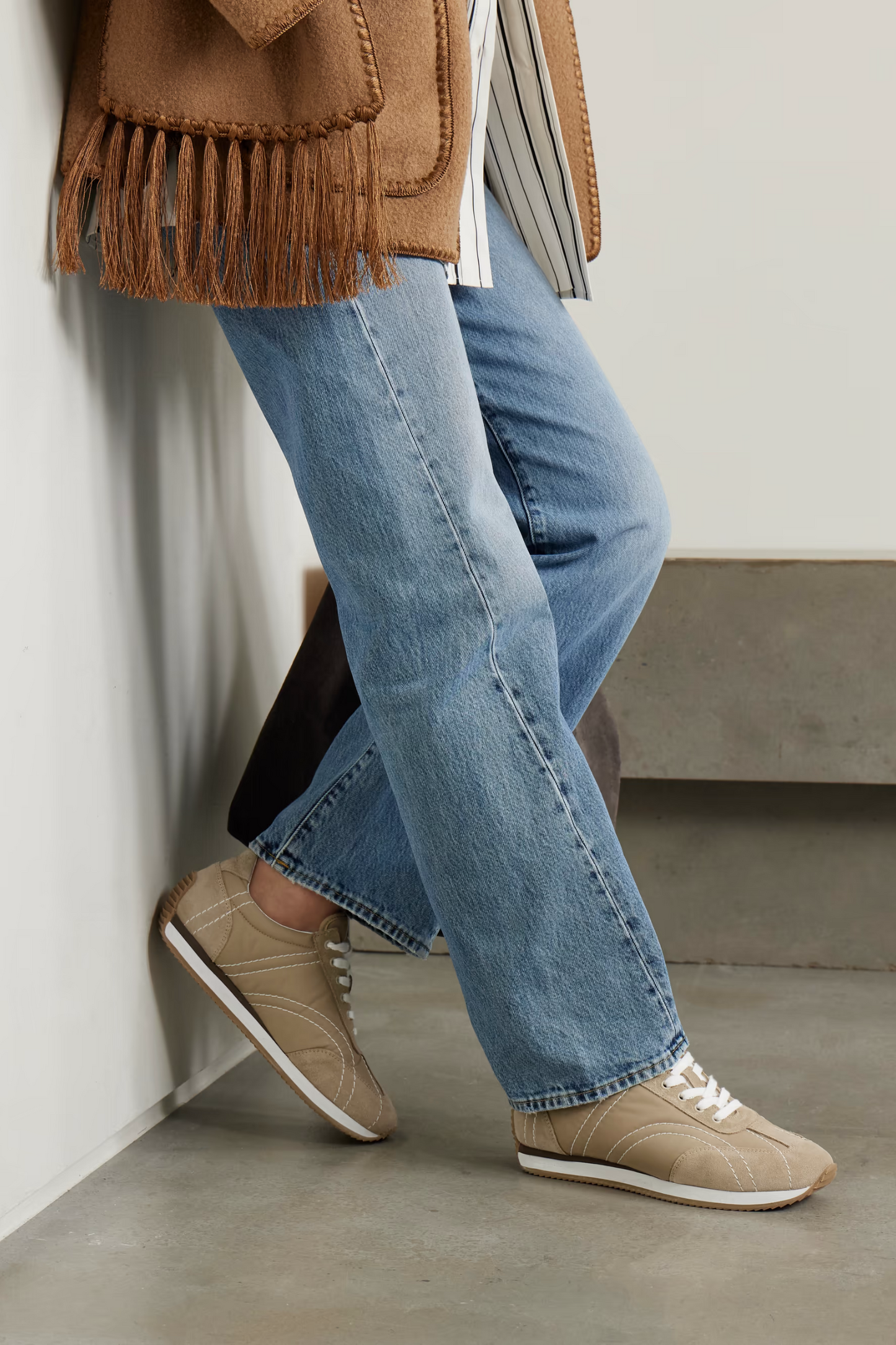 The Sport Suede and Twill Sneakers