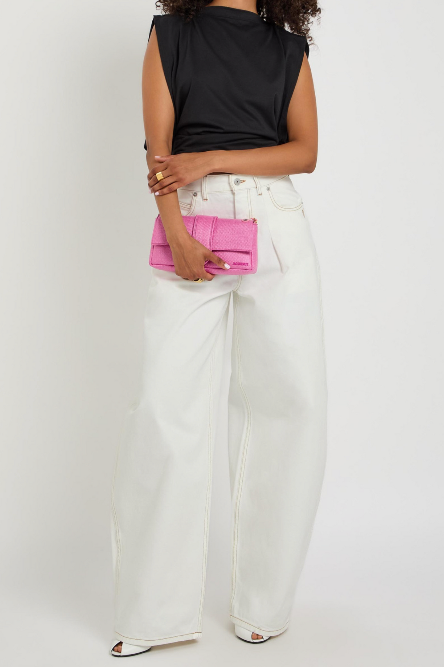 Le De-nimes Ovalo Barrel-leg Denim Jeans