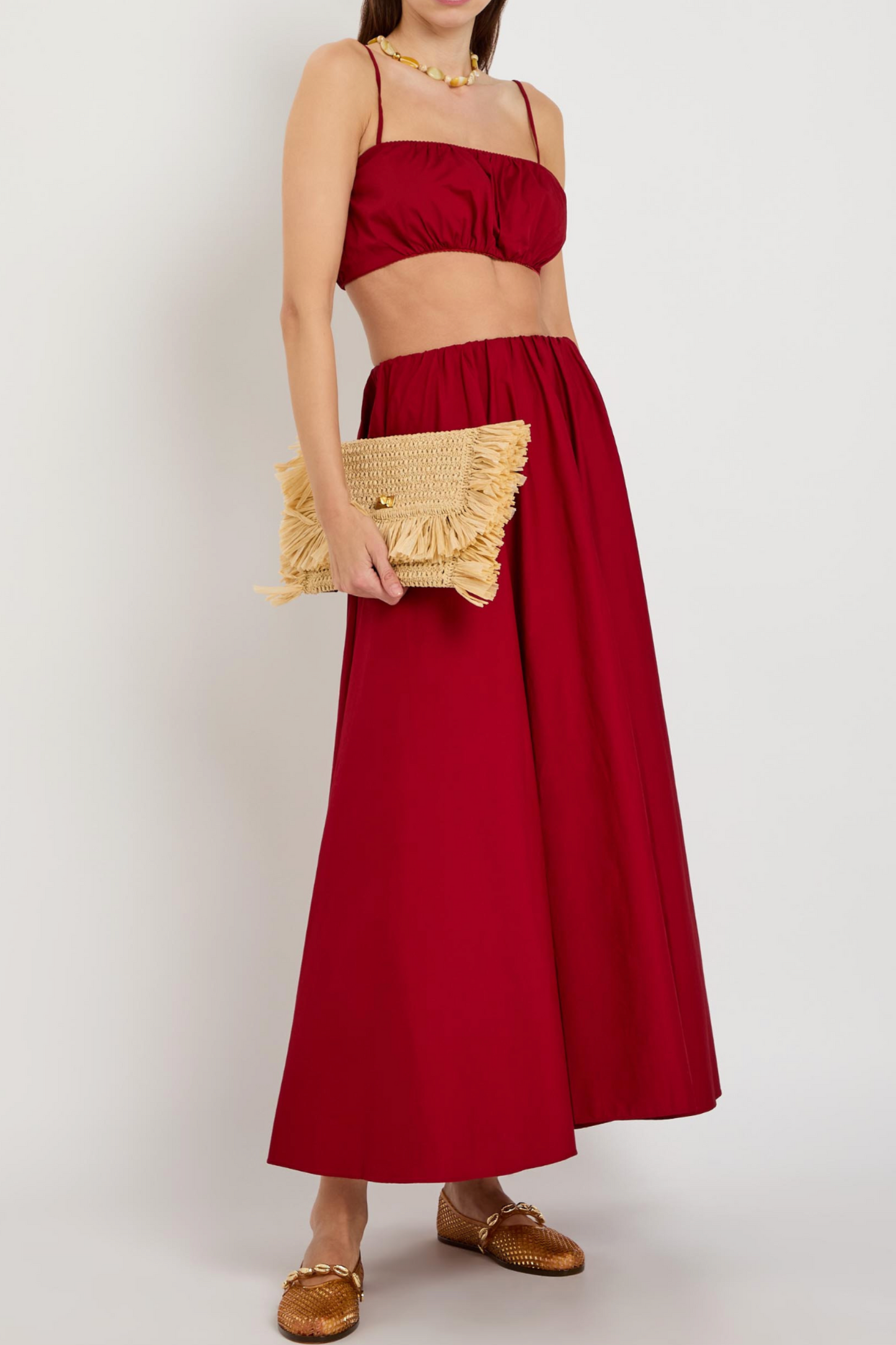 Milano Stretch-cotton Maxi Skirt