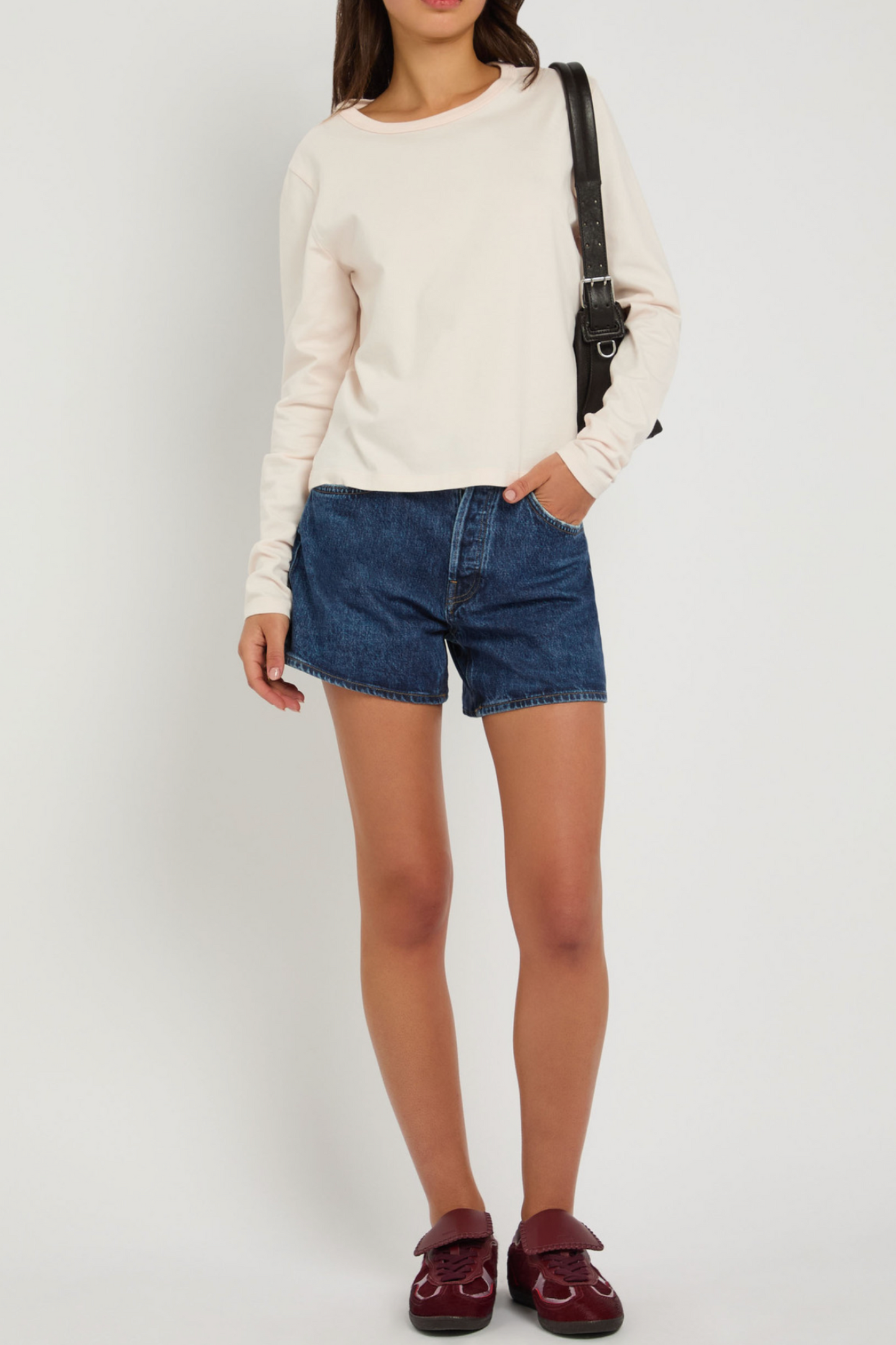Parker Distressed Denim Shorts
