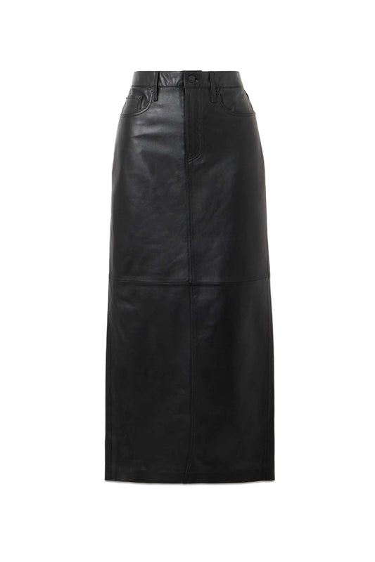 Leather Maxi Skirt