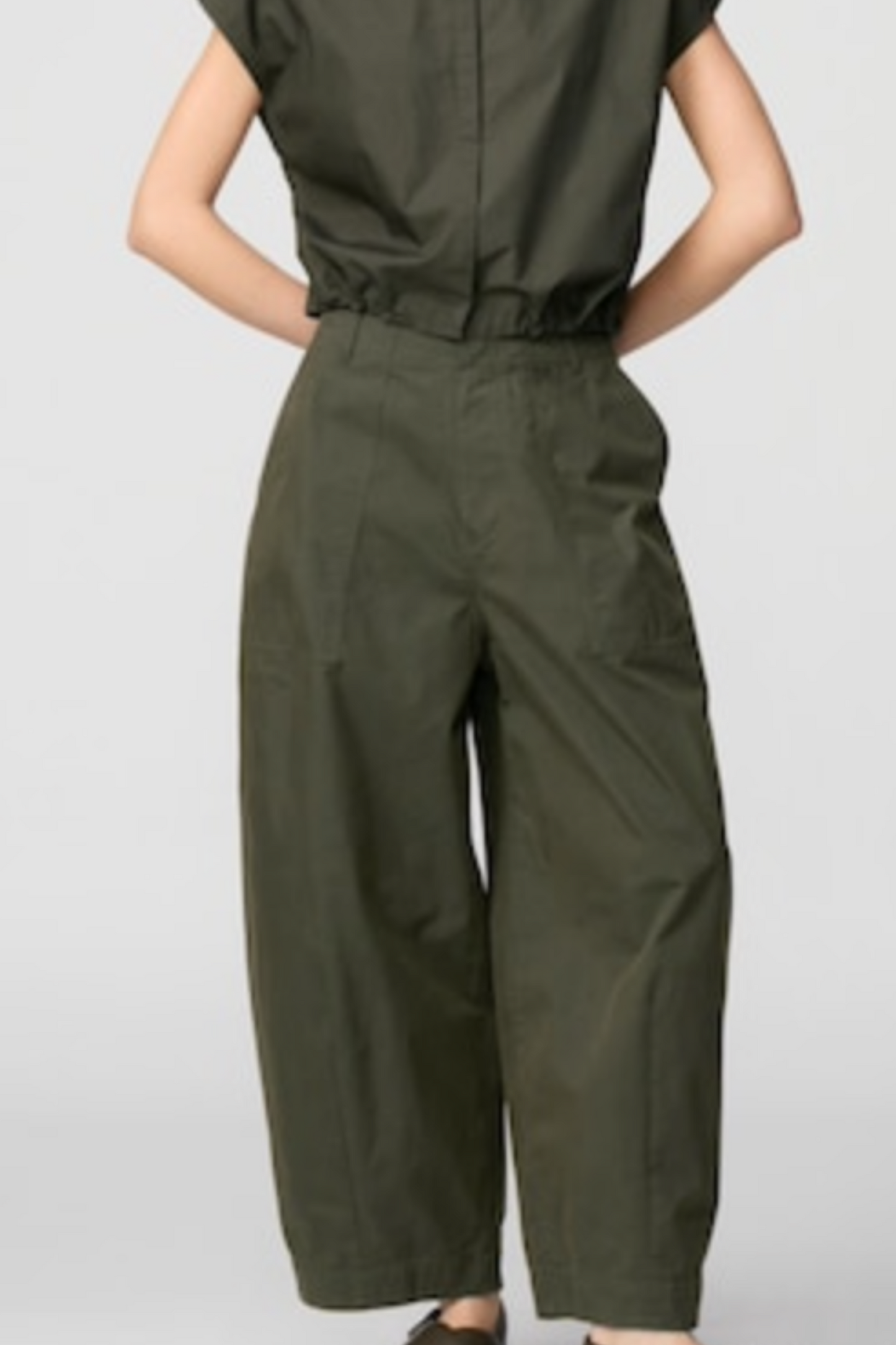 Wide Balloon Trousers