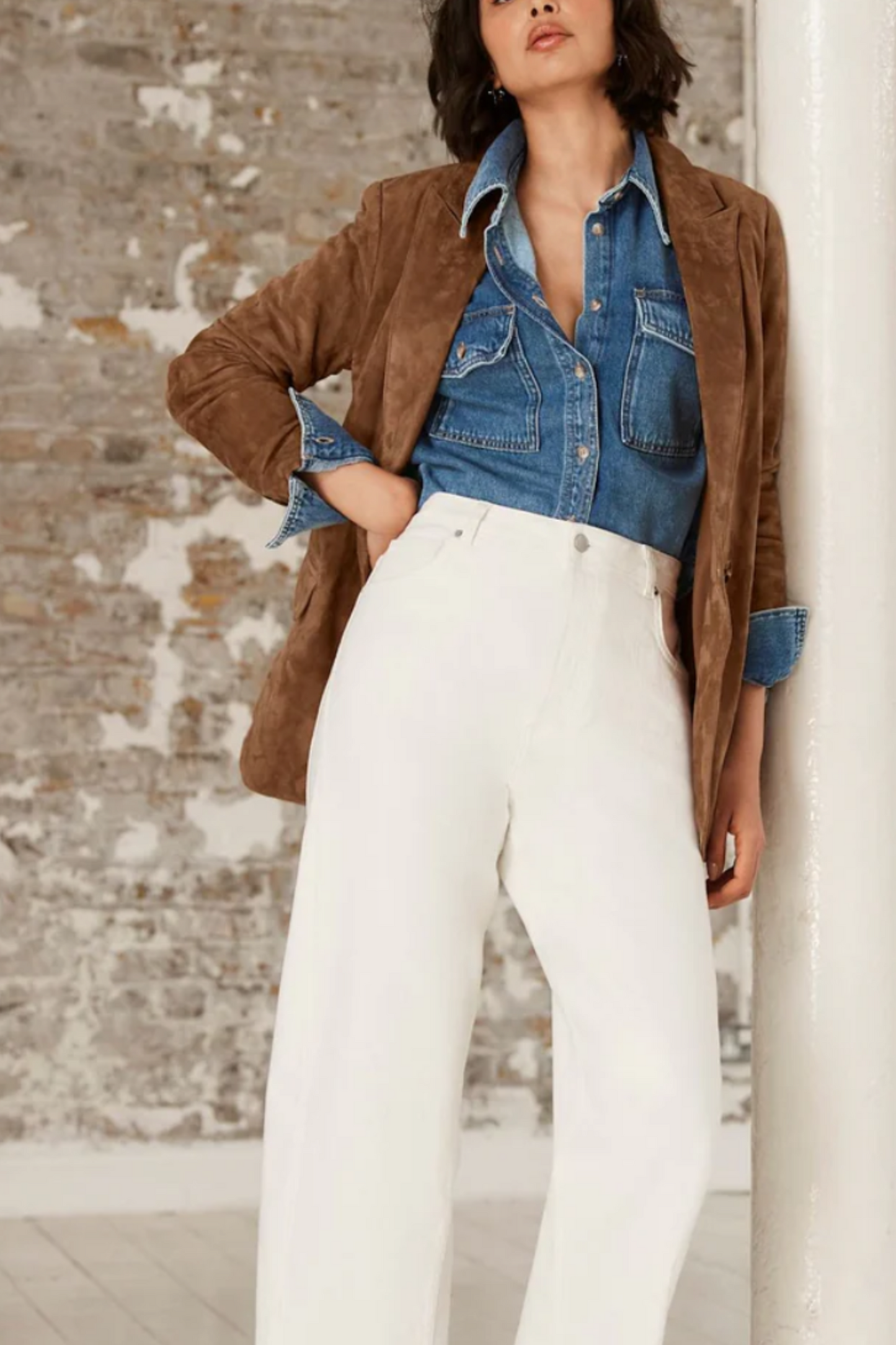 Tan Suede Blazer