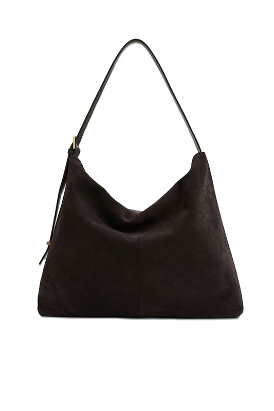 Grained Leather Tote Bag