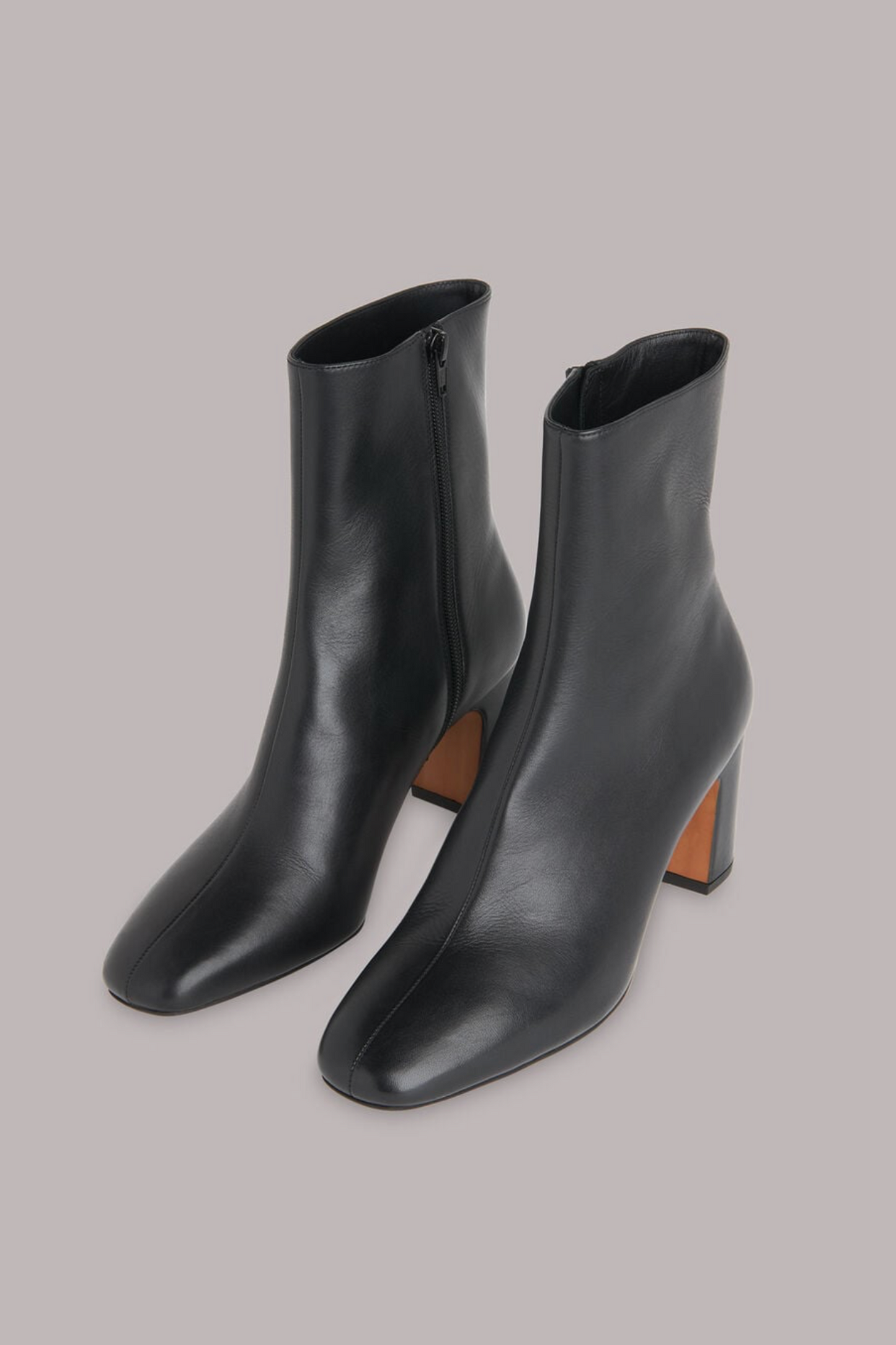 Black Holan Heeled Boot