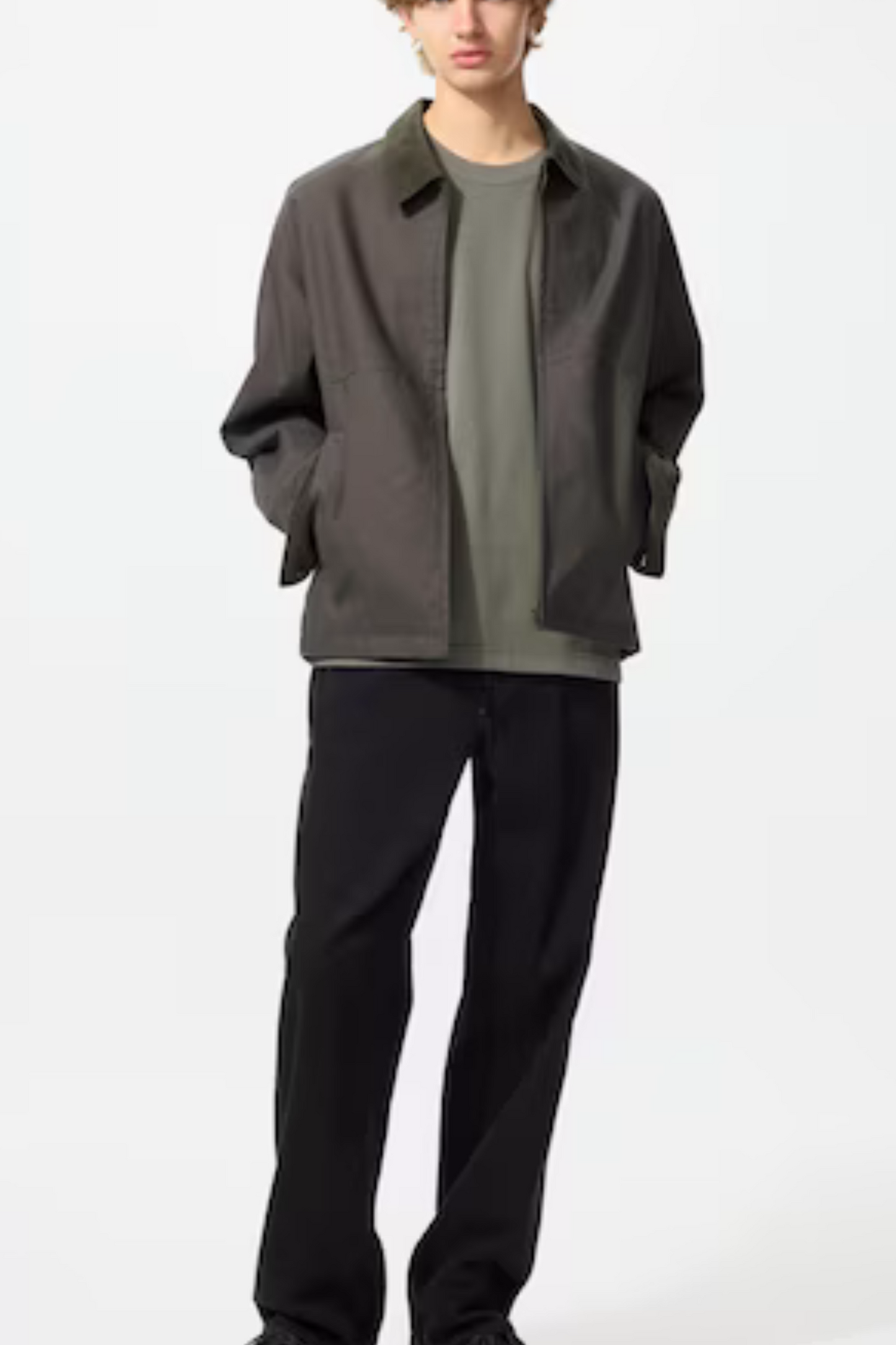 Zip-up Short Blouson