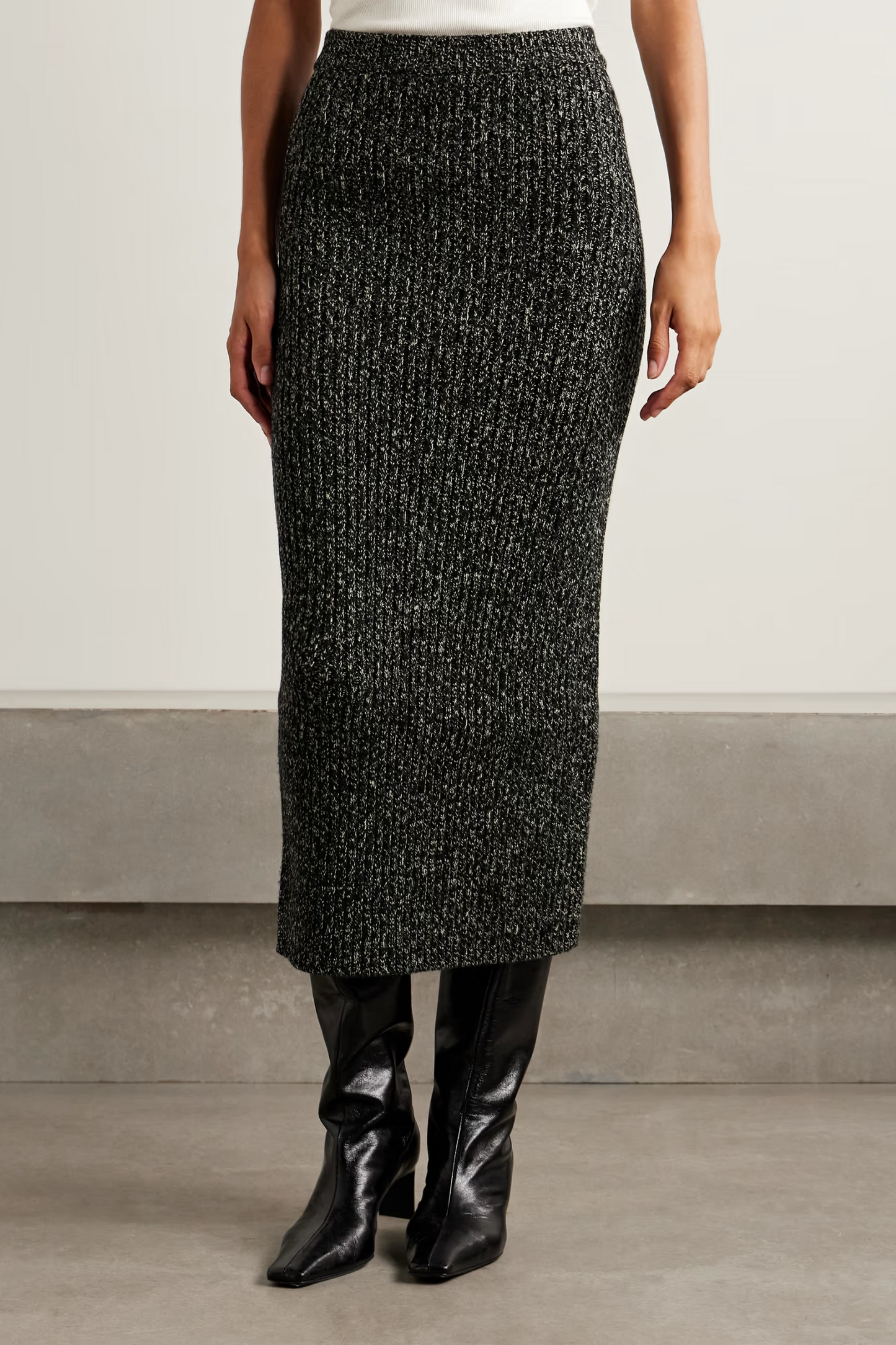 Rodano Wool-blend Midi Skirt