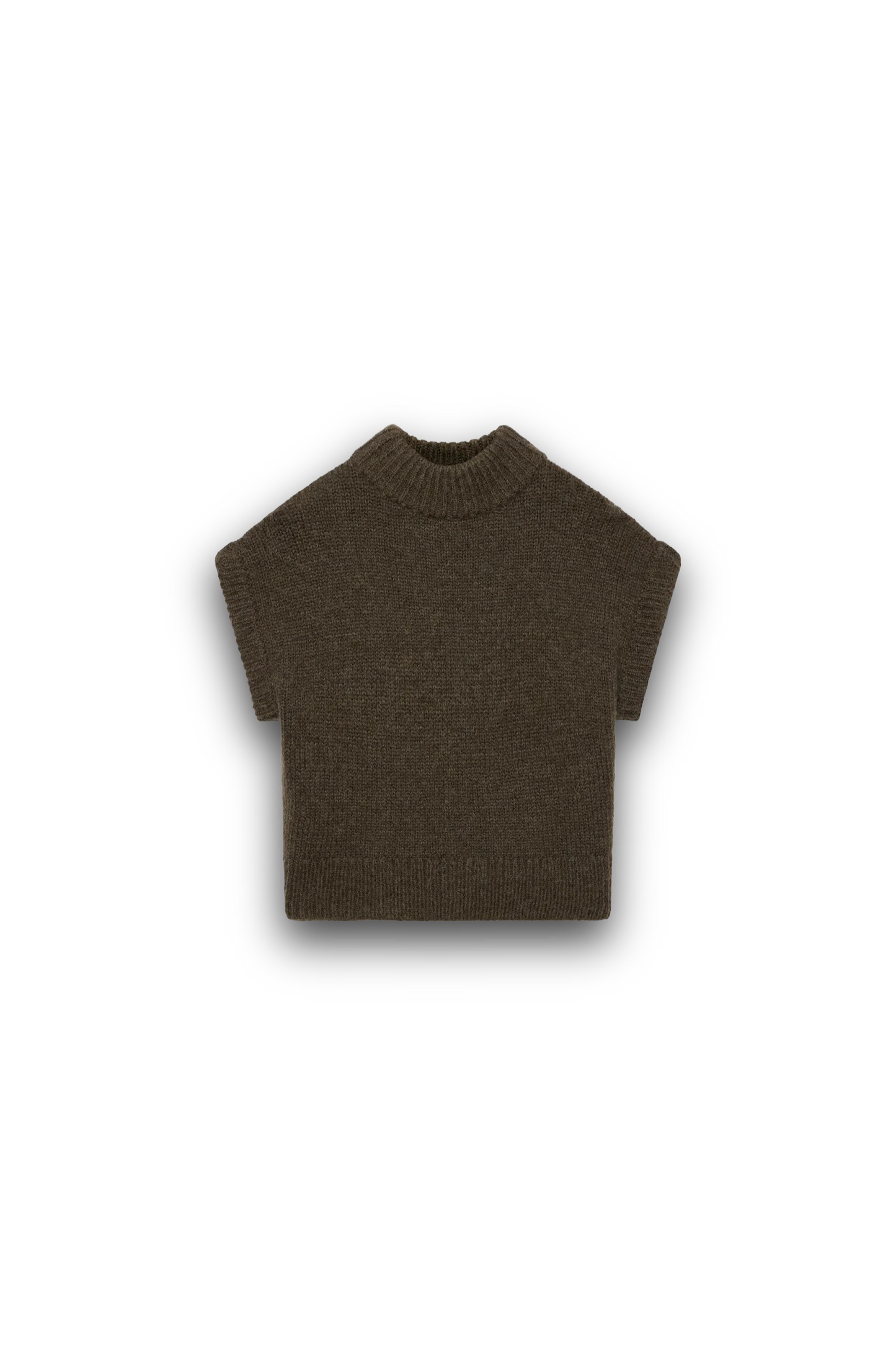 Wool Blend Knit Top