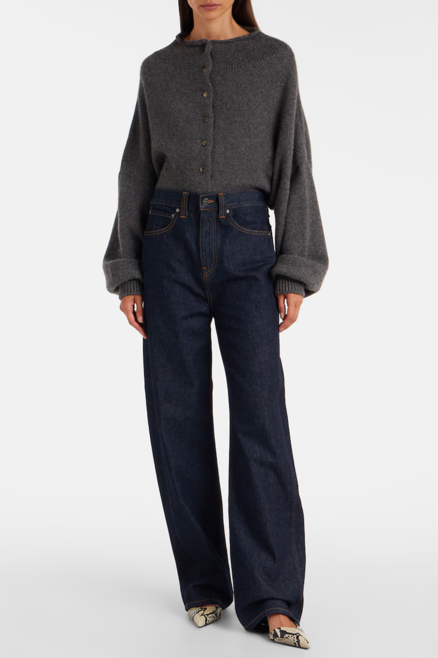 Benson High-rise Wide-leg Jeans