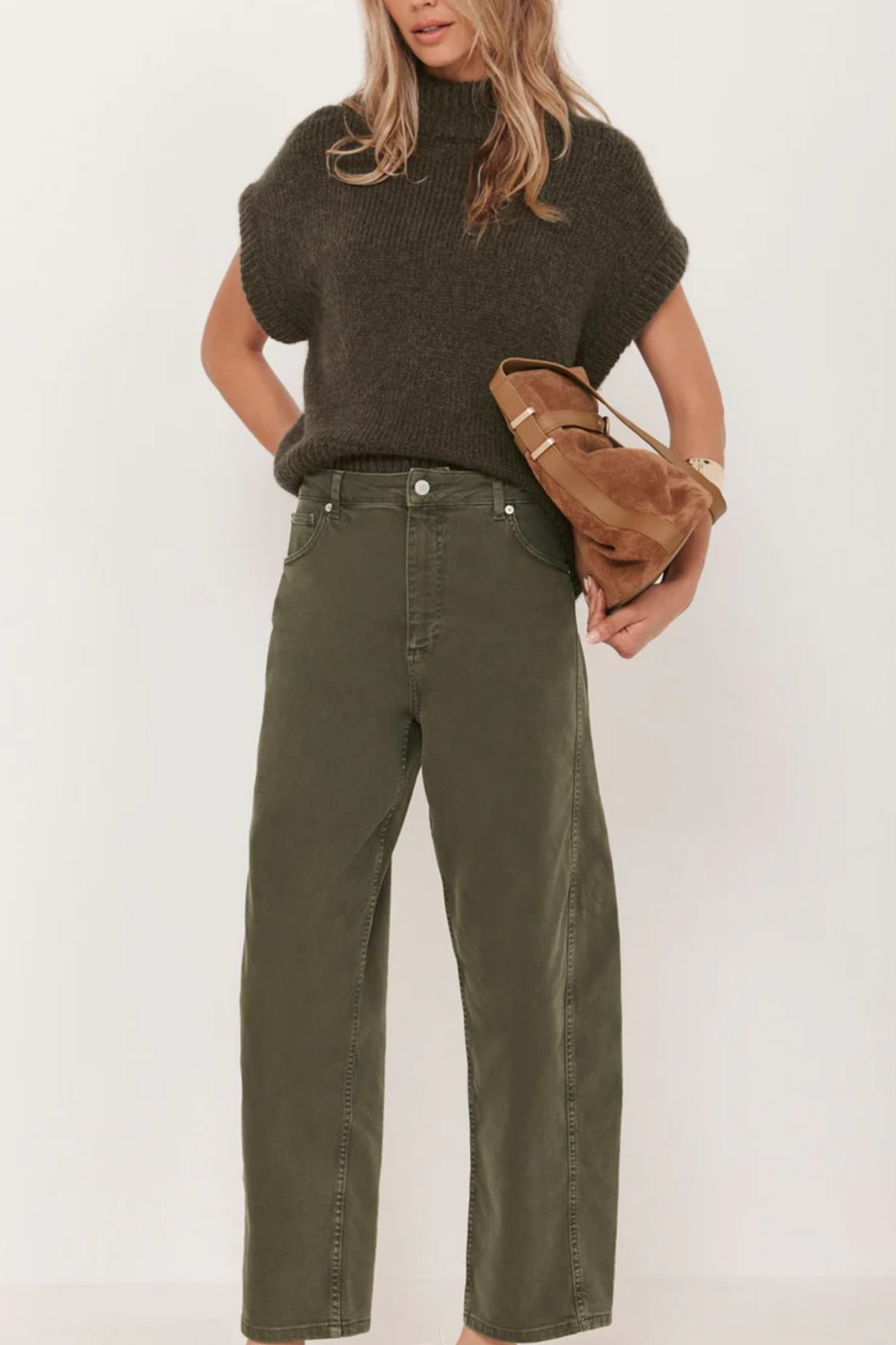 Wool Blend Knit Top