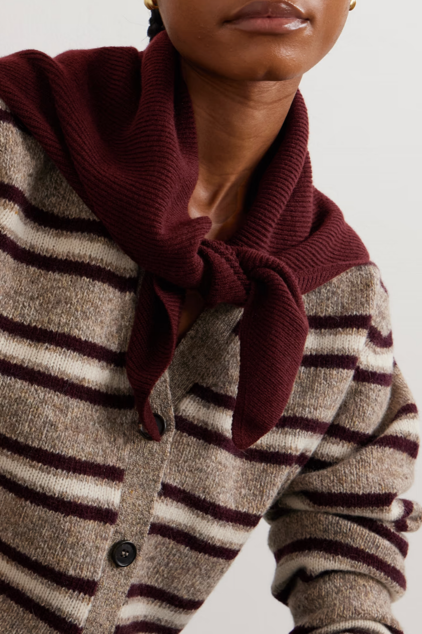 Fionn ribbed cashmere scarf