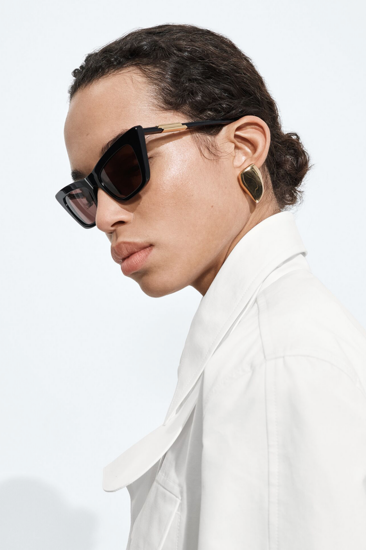 Snap Cat Eye Sunglasses