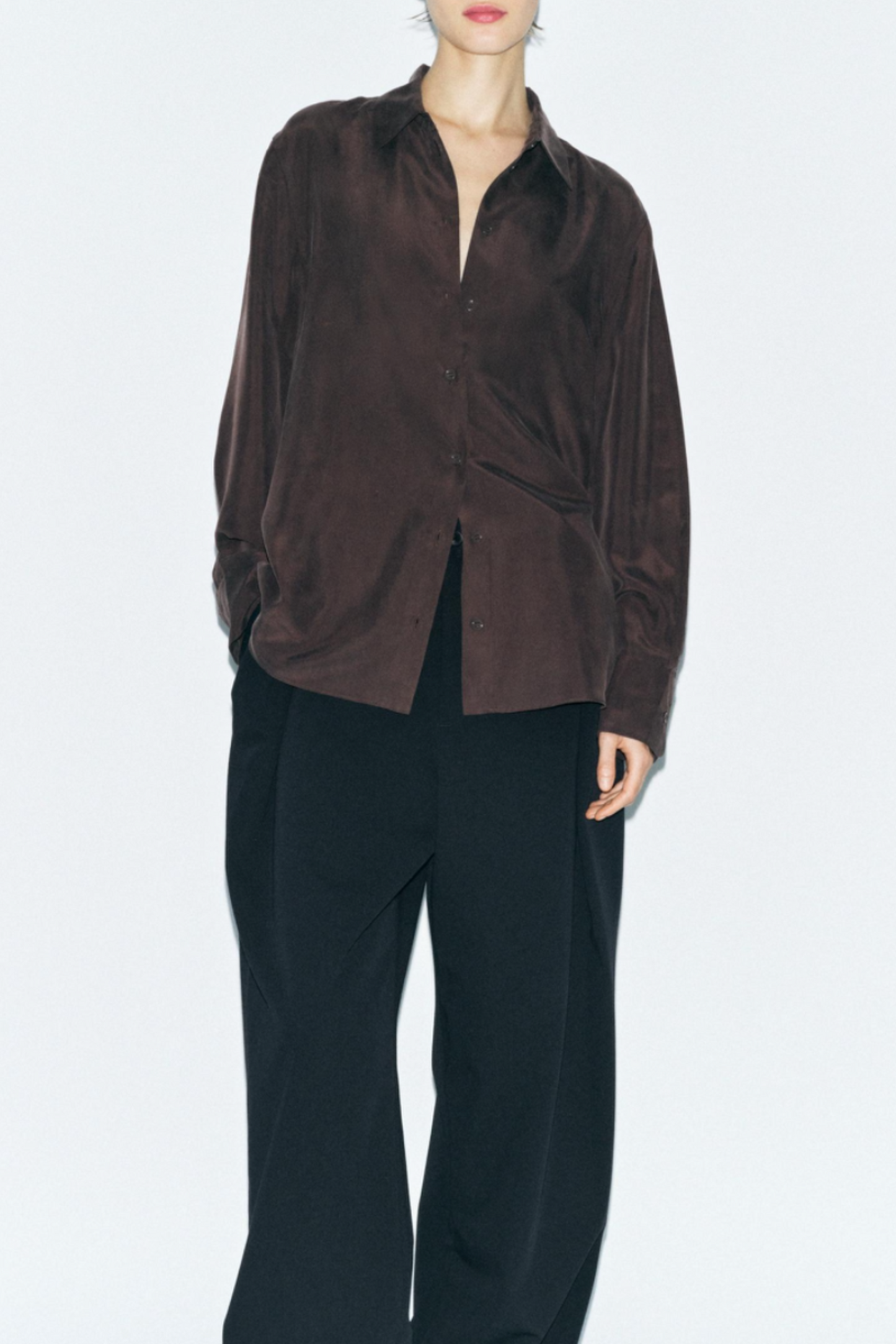 ZW Collection 100% Silk Shirt