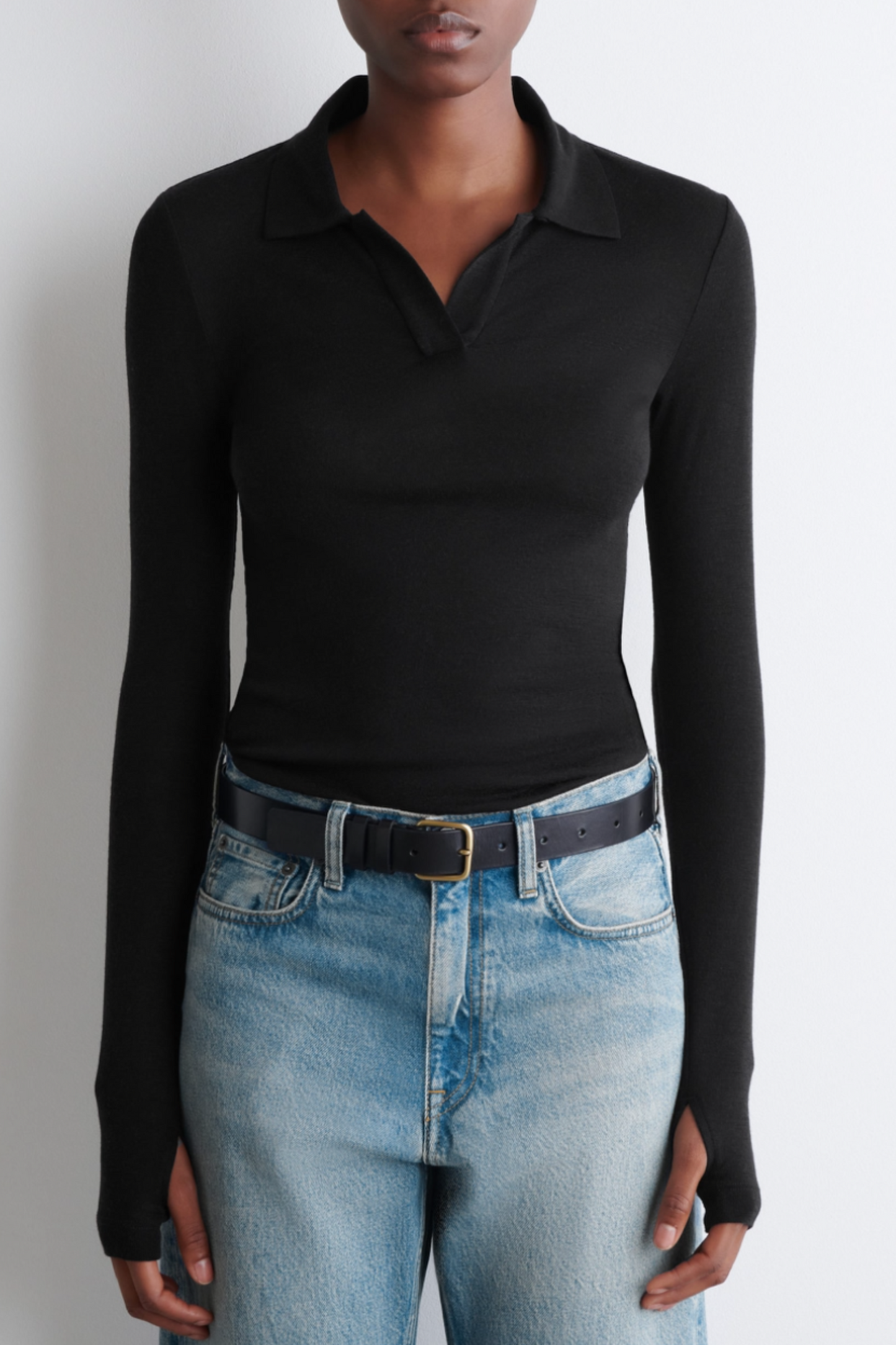 Merino Wool Polo Shirt