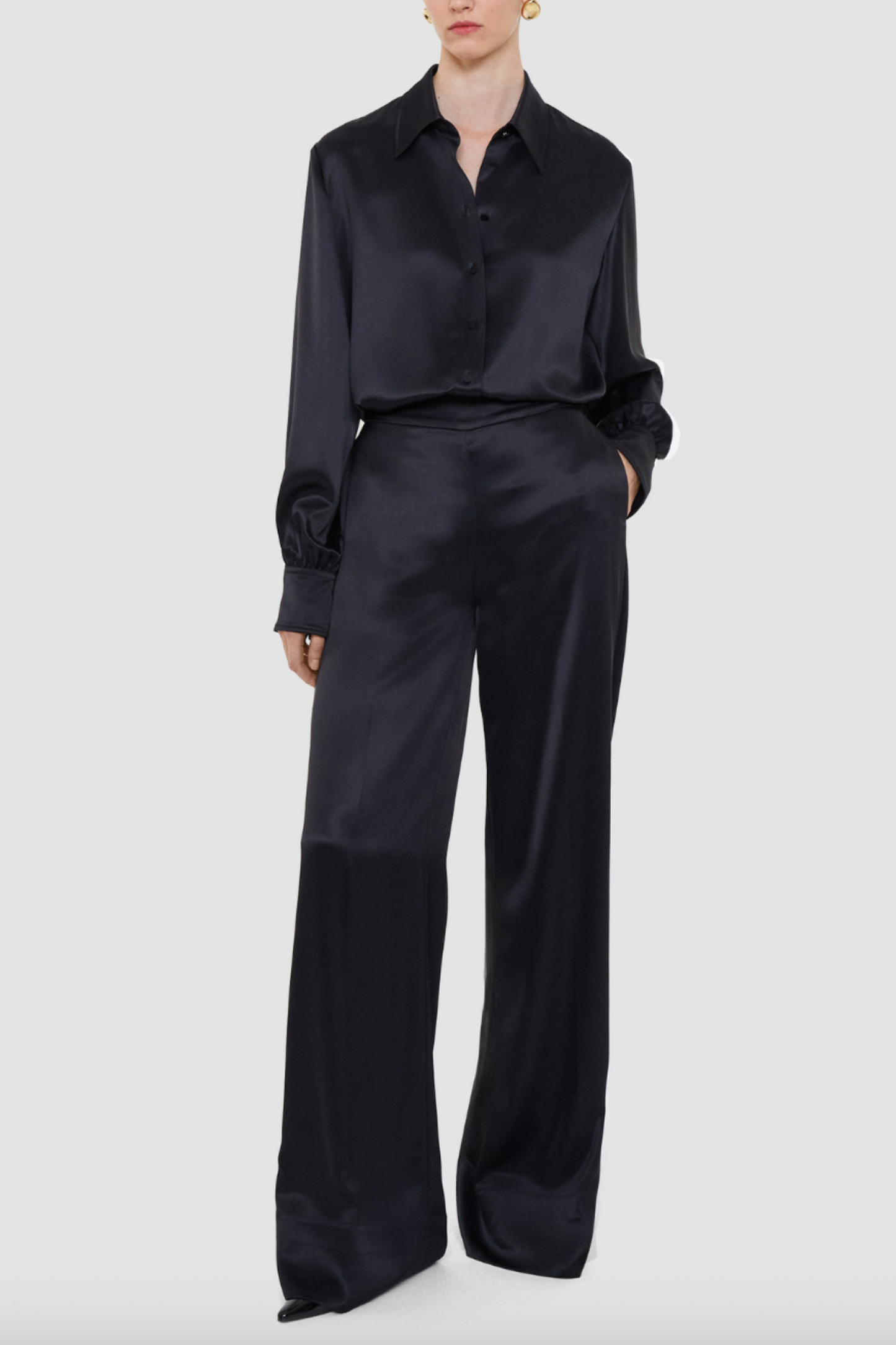 Dijon Double Satin Trousers