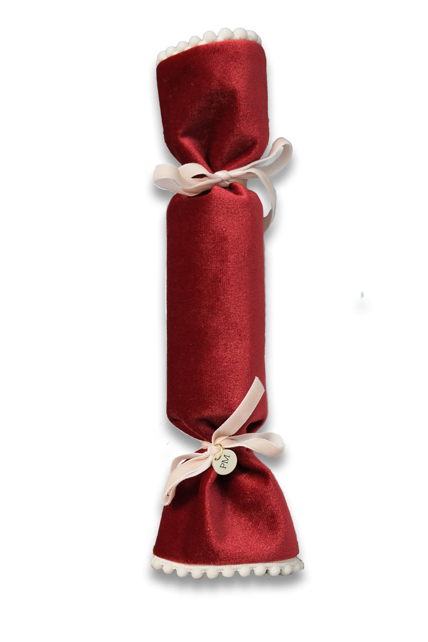 Luxury Velvet Reusable Christmas Pom Pom Cracker