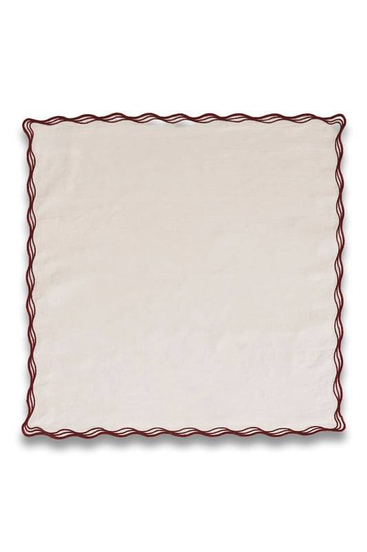 Albert Embroidered Napkin, Set of Four