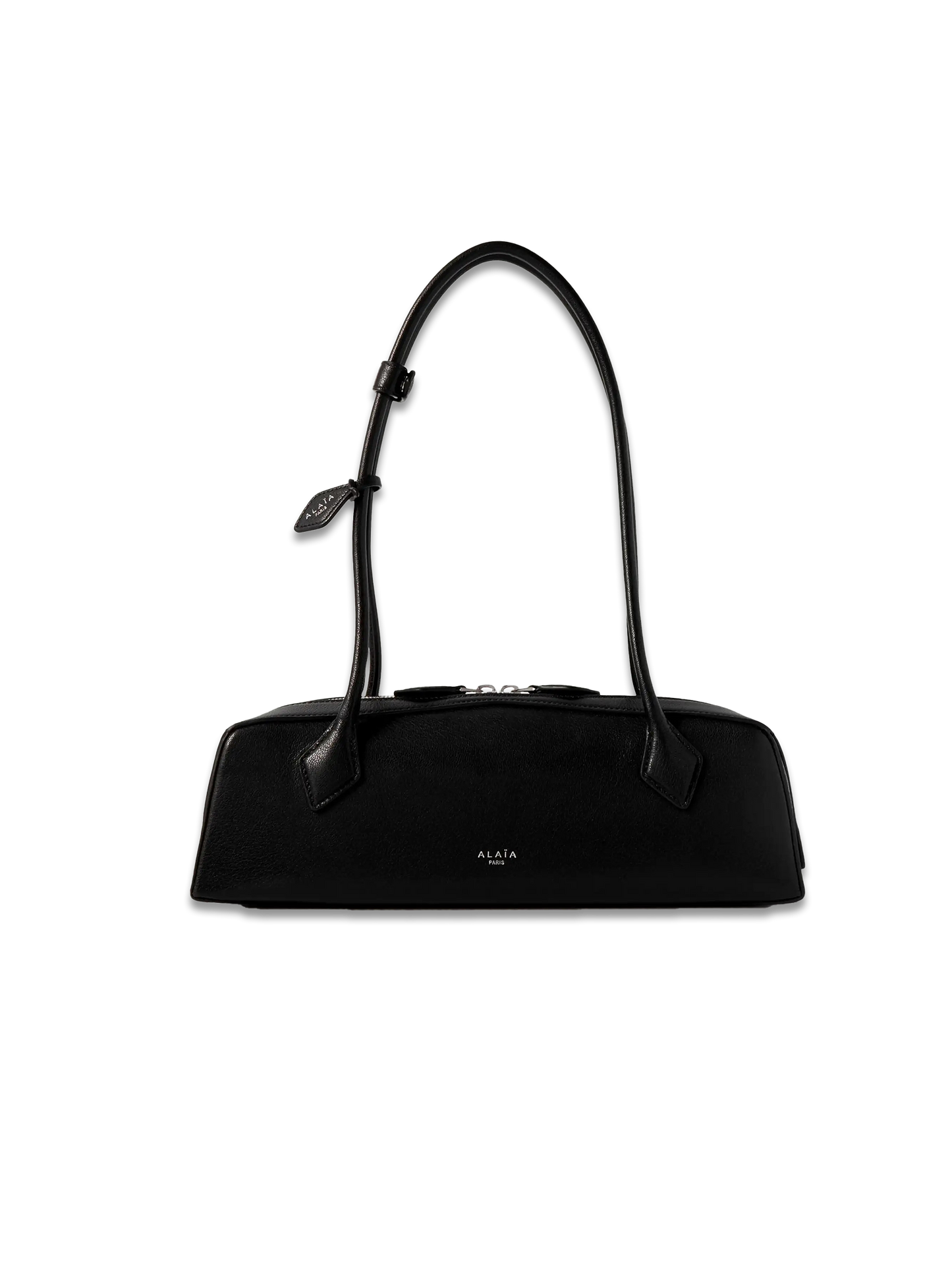 Le Teckel textured-leather shoulder bag