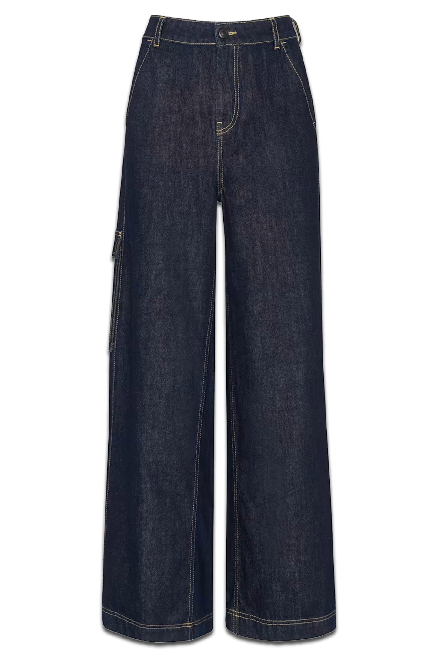 Wide Leg Cargo Jean