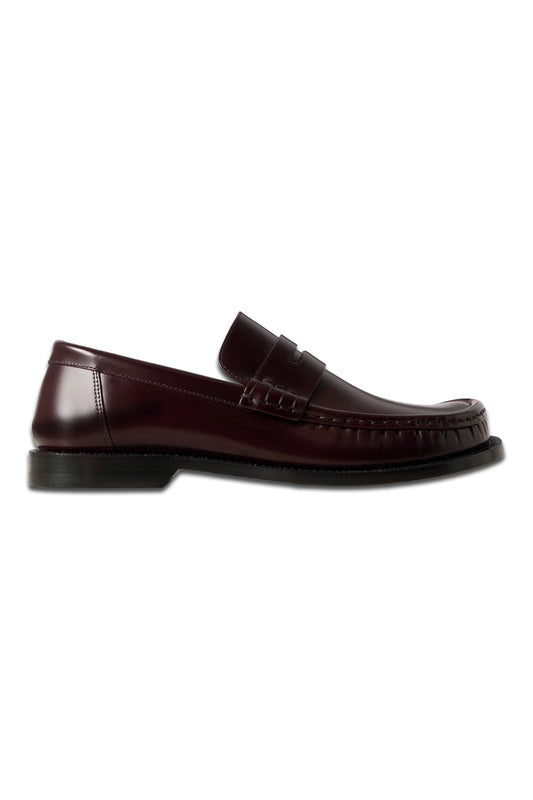 Campo Brushed-leather Loafers