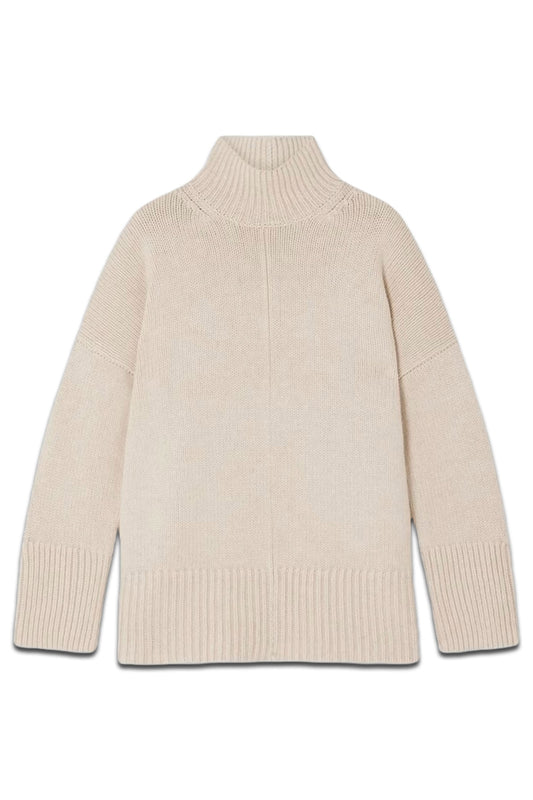 Wool and Cashmere-blend Turtleneck Sweater