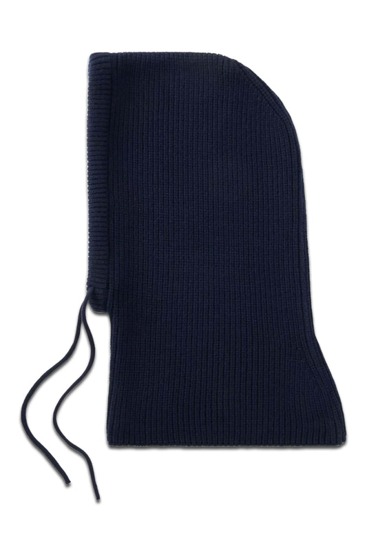 Ribbed Hood, Navy