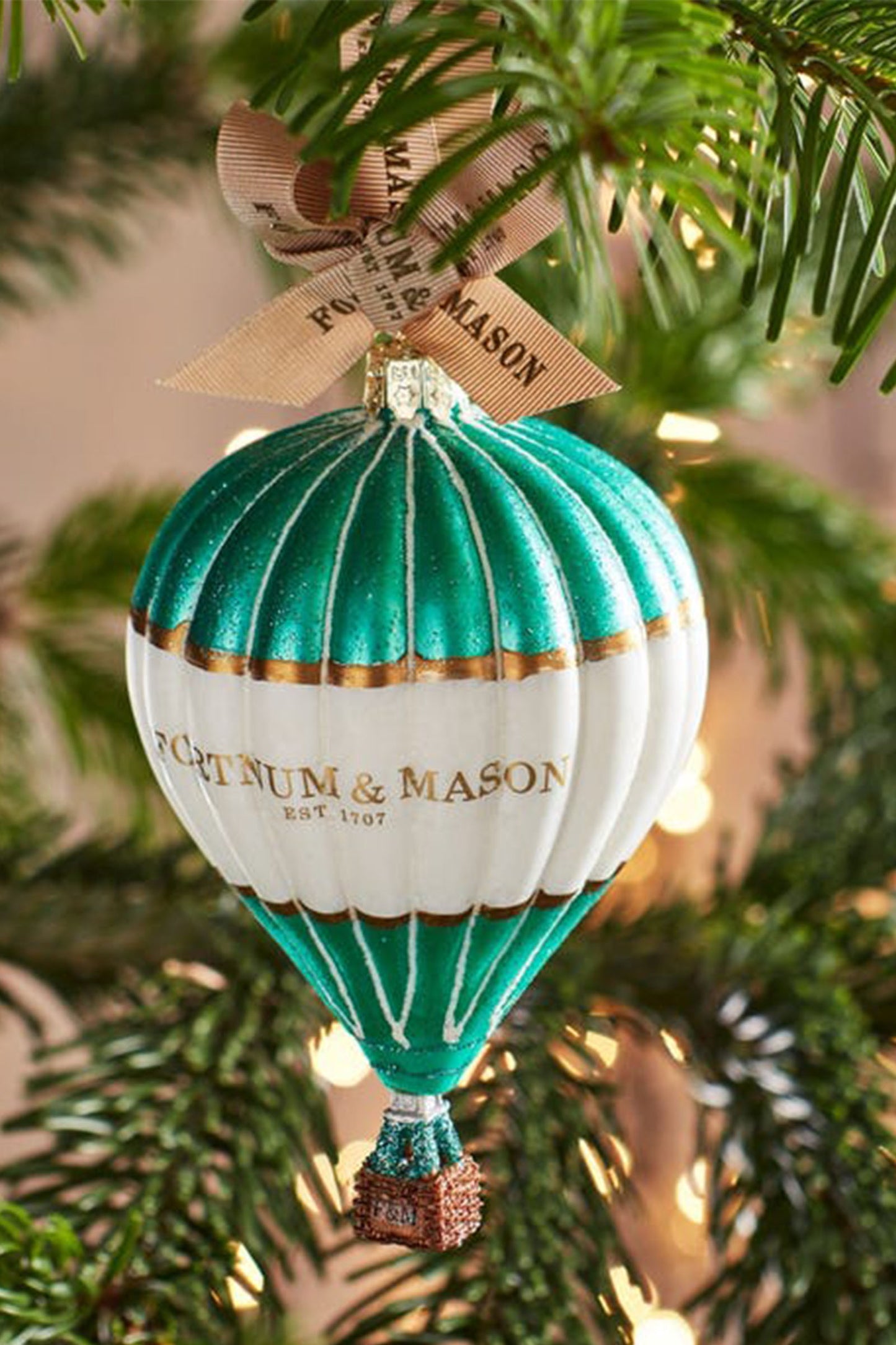 Fortnum's Hot Air Balloon Ornament