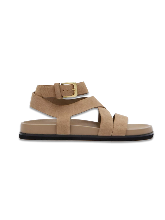 Sadie Suede Footbed Sandal