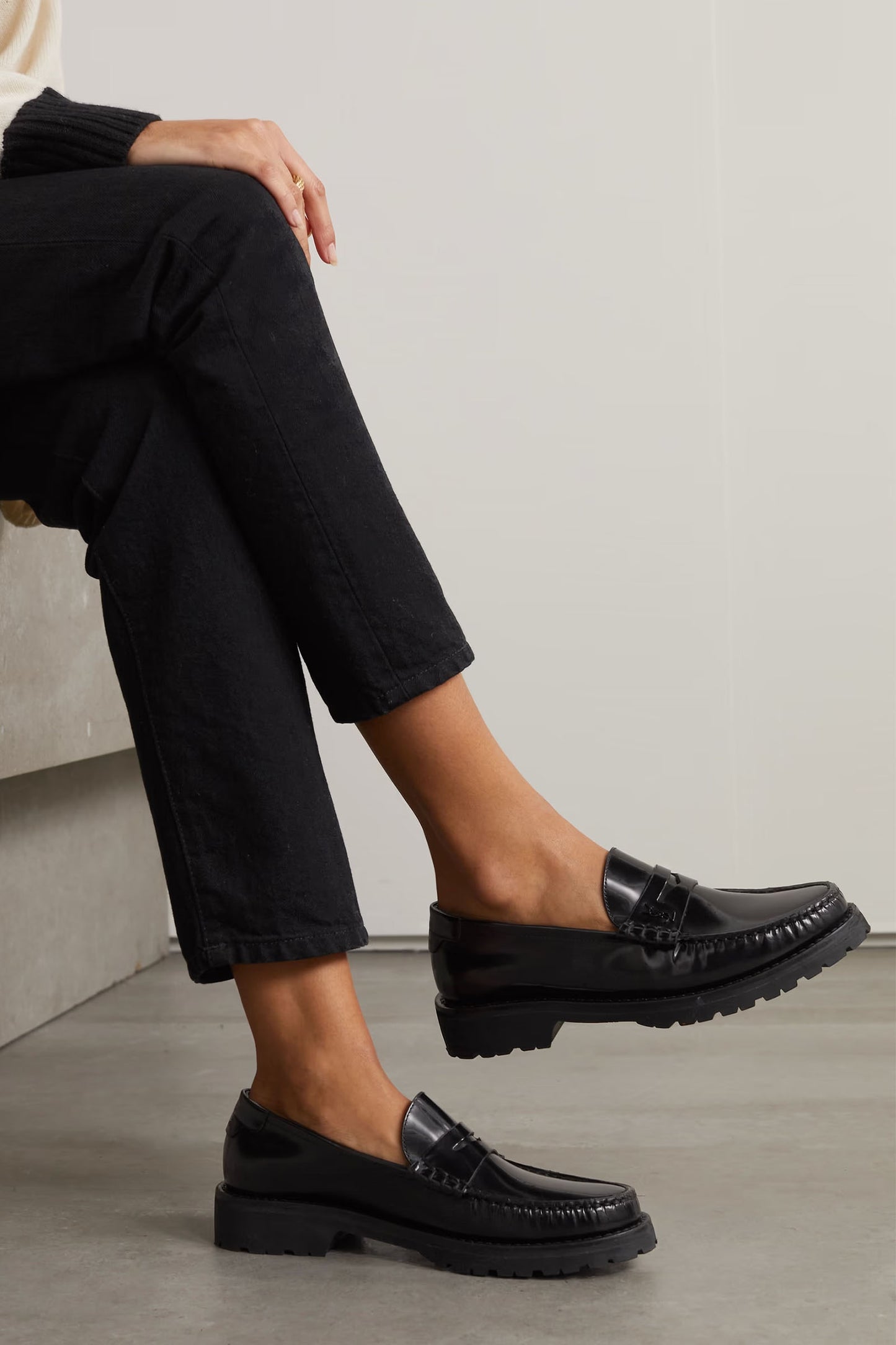 Leather Loafers