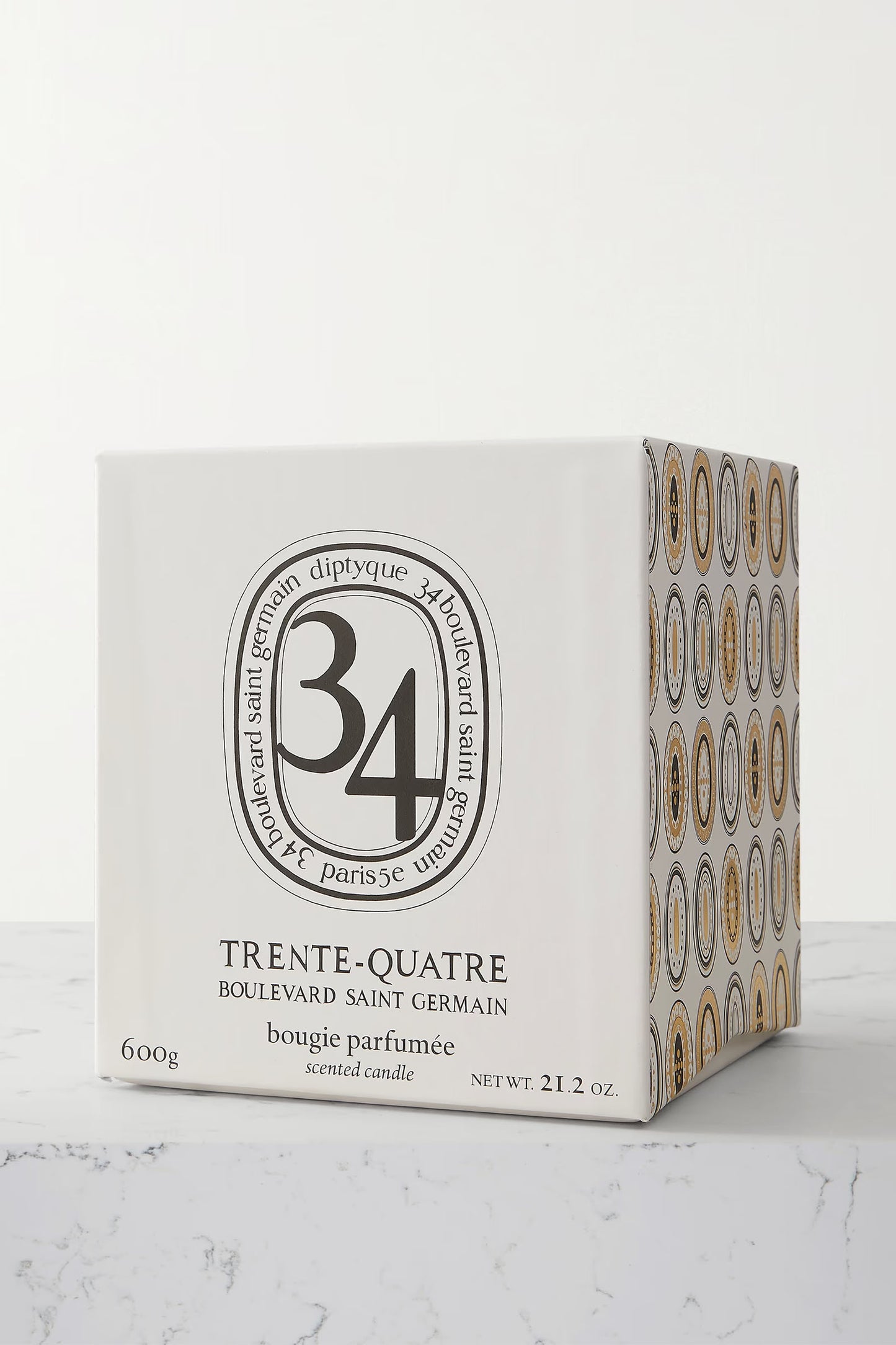 34 Boulevard Saint Germain Scented Candle, 600g