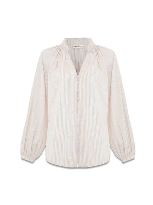 Seraphina Stripe Frill Shirt