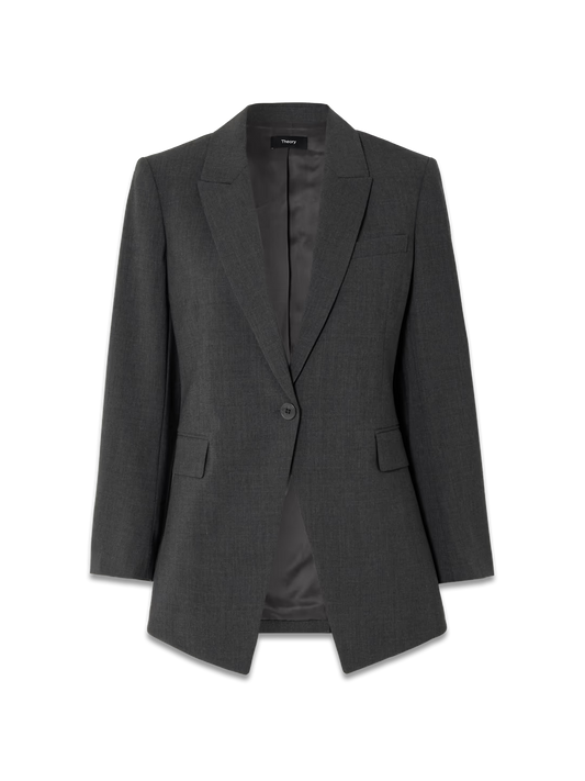 THEORY Etiennette wool-blend blazer