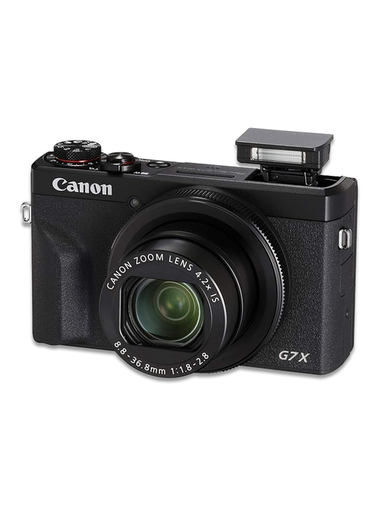 PowerShot Digital Camera [G7 X Mark III] with Wi-Fi & NFC - International Version - Black