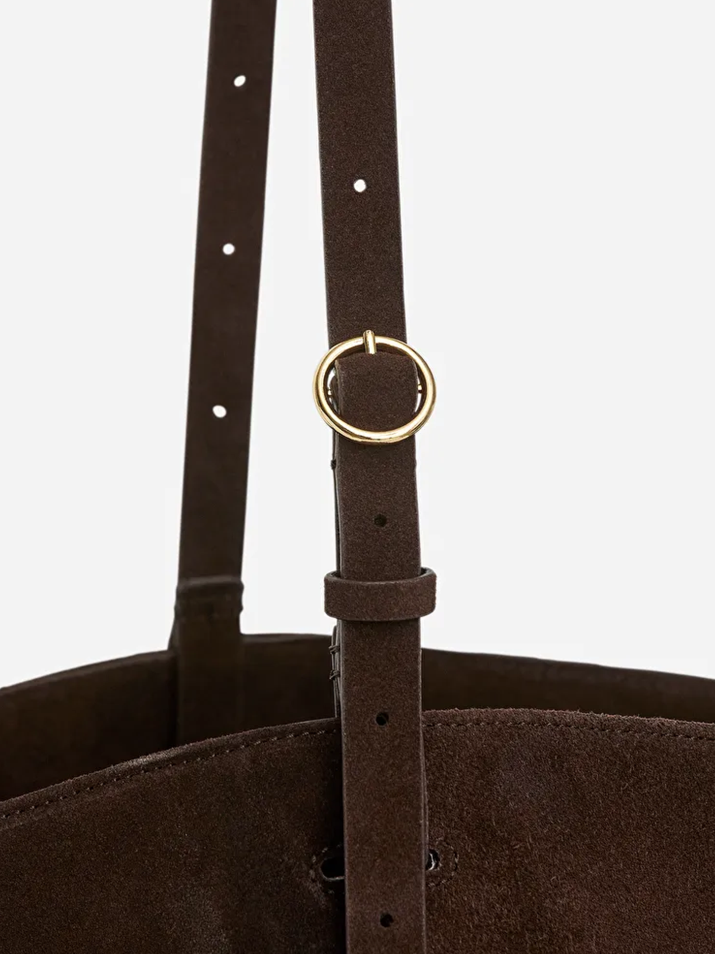 Suede Tote Bag