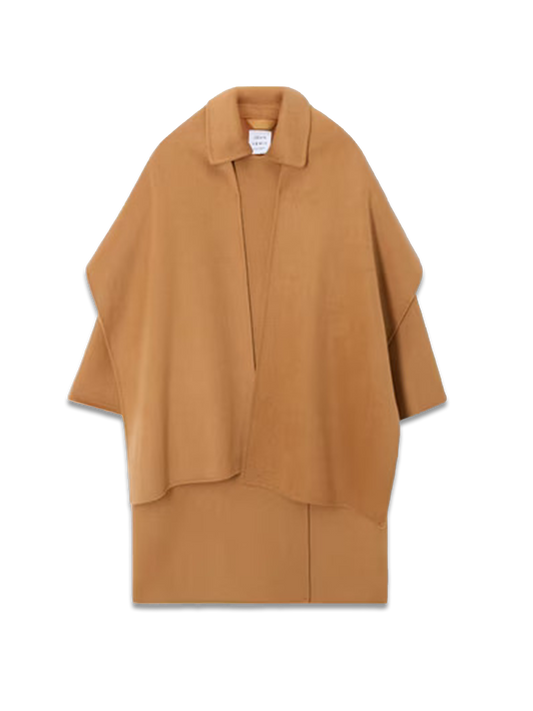 Scarf Coat, Camel