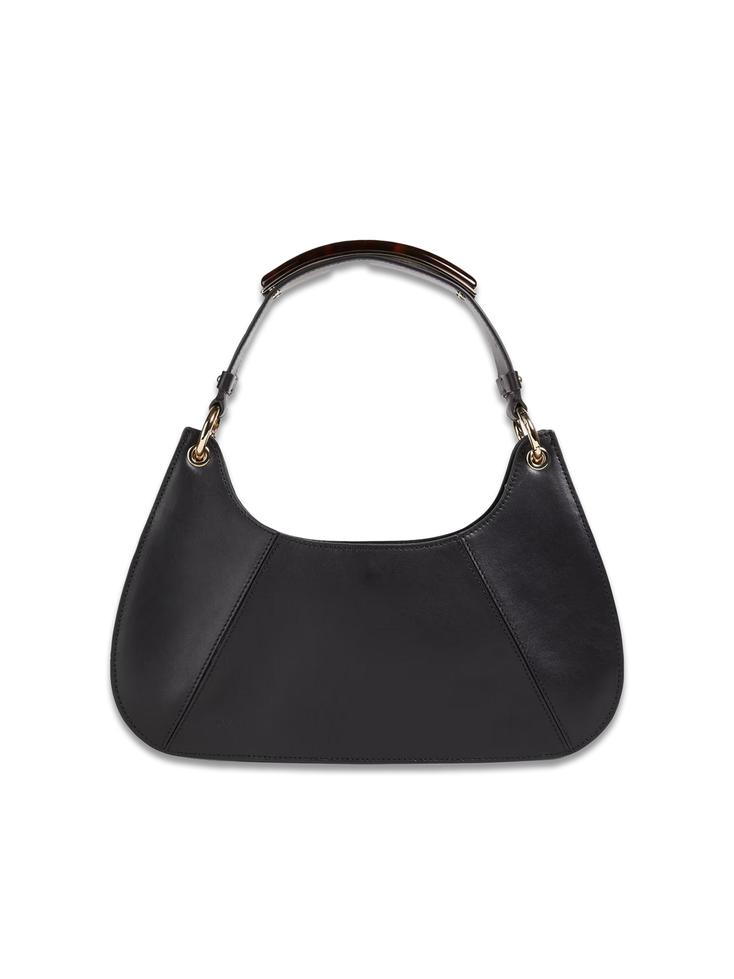 Leather shoulder bag