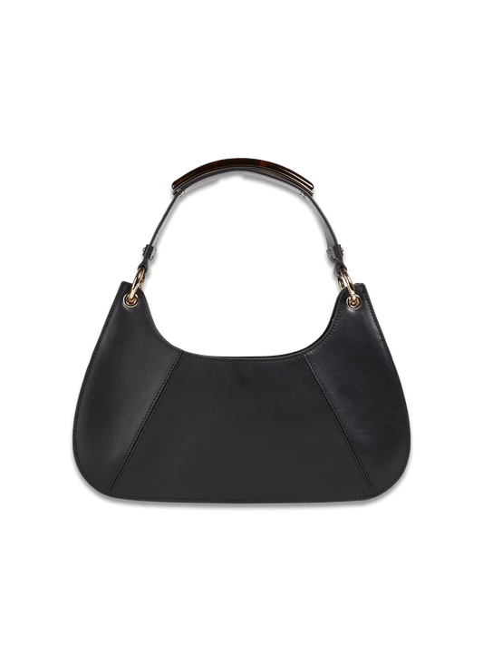 Leather shoulder bag