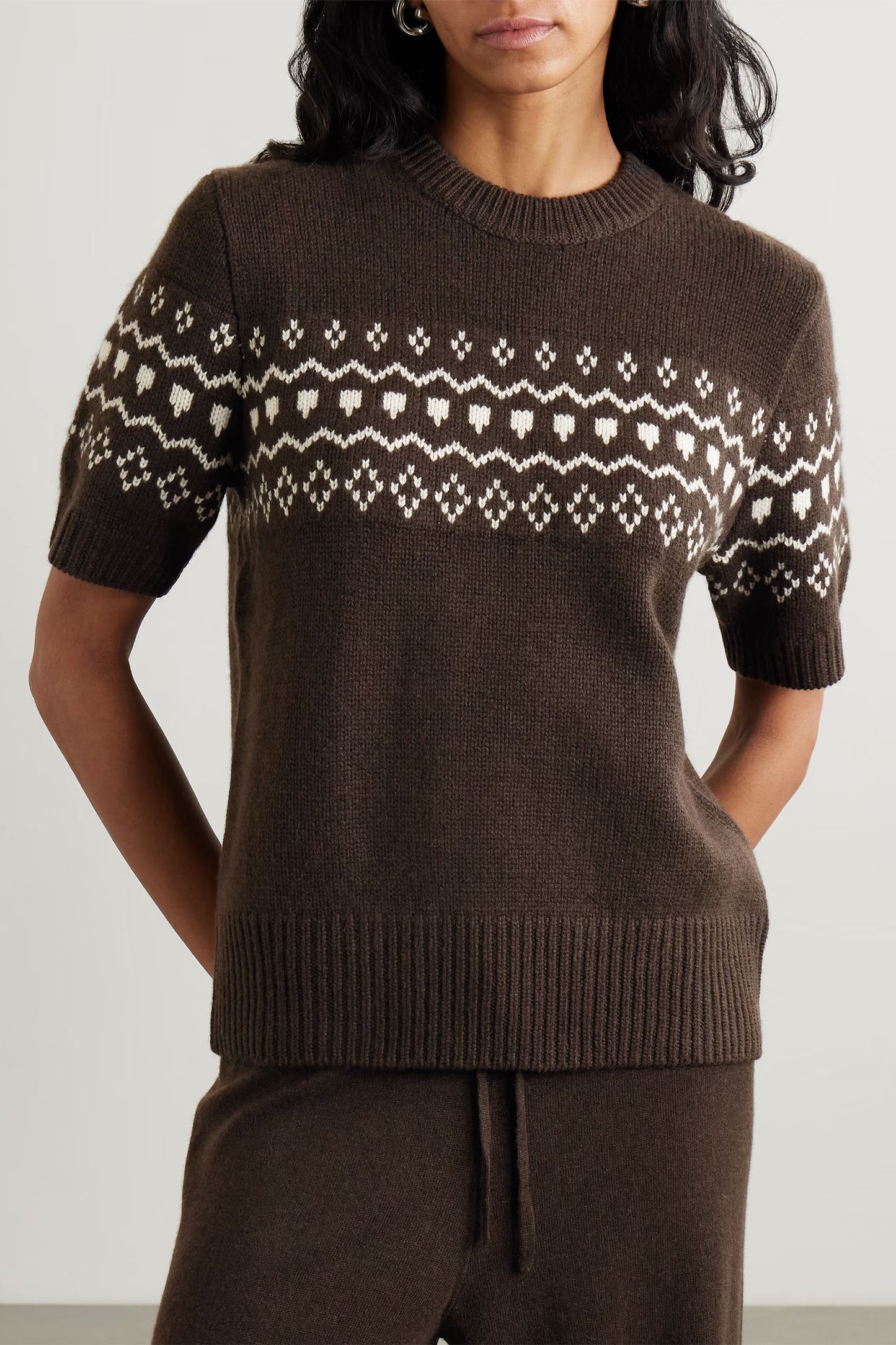 Ylva Fair Isle Cashmere Sweater