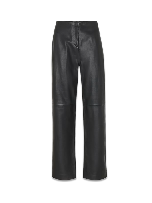 Black Ultimate Leather Trouser