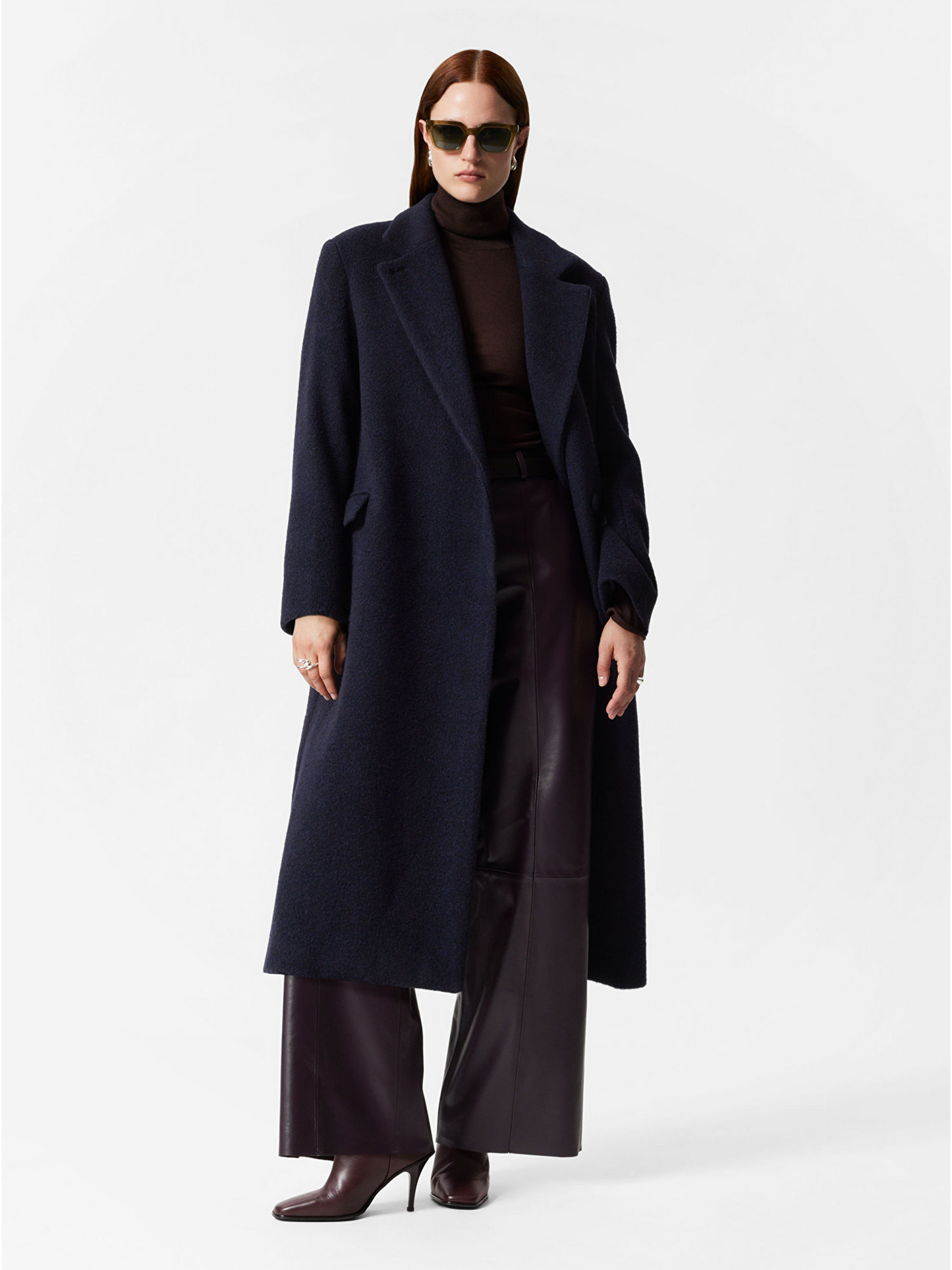 Double-Breasted Wool Coat