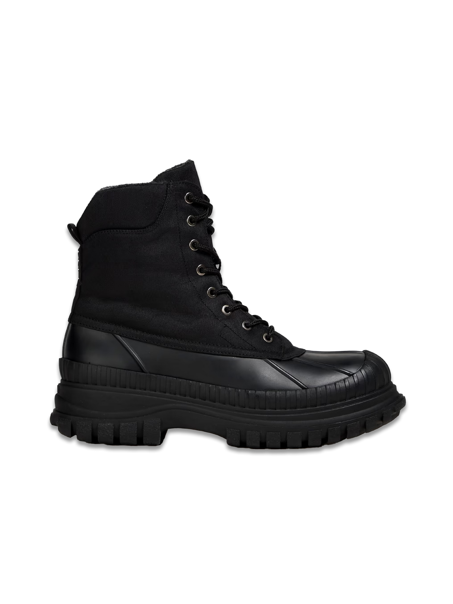 Canvas ankle boots