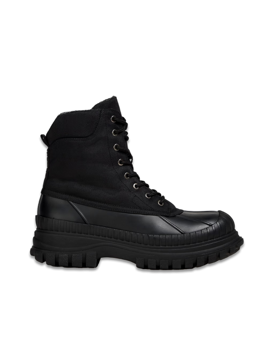 Canvas ankle boots