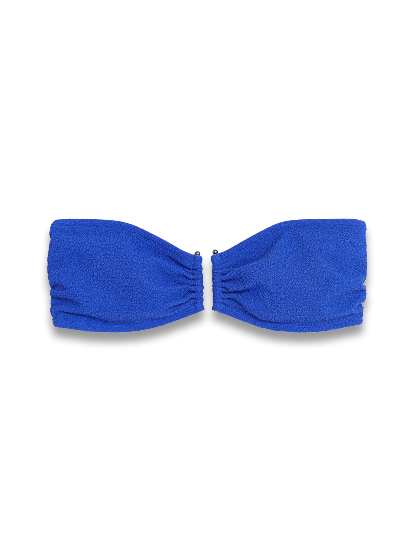 Textured Bandeau Bikini Top