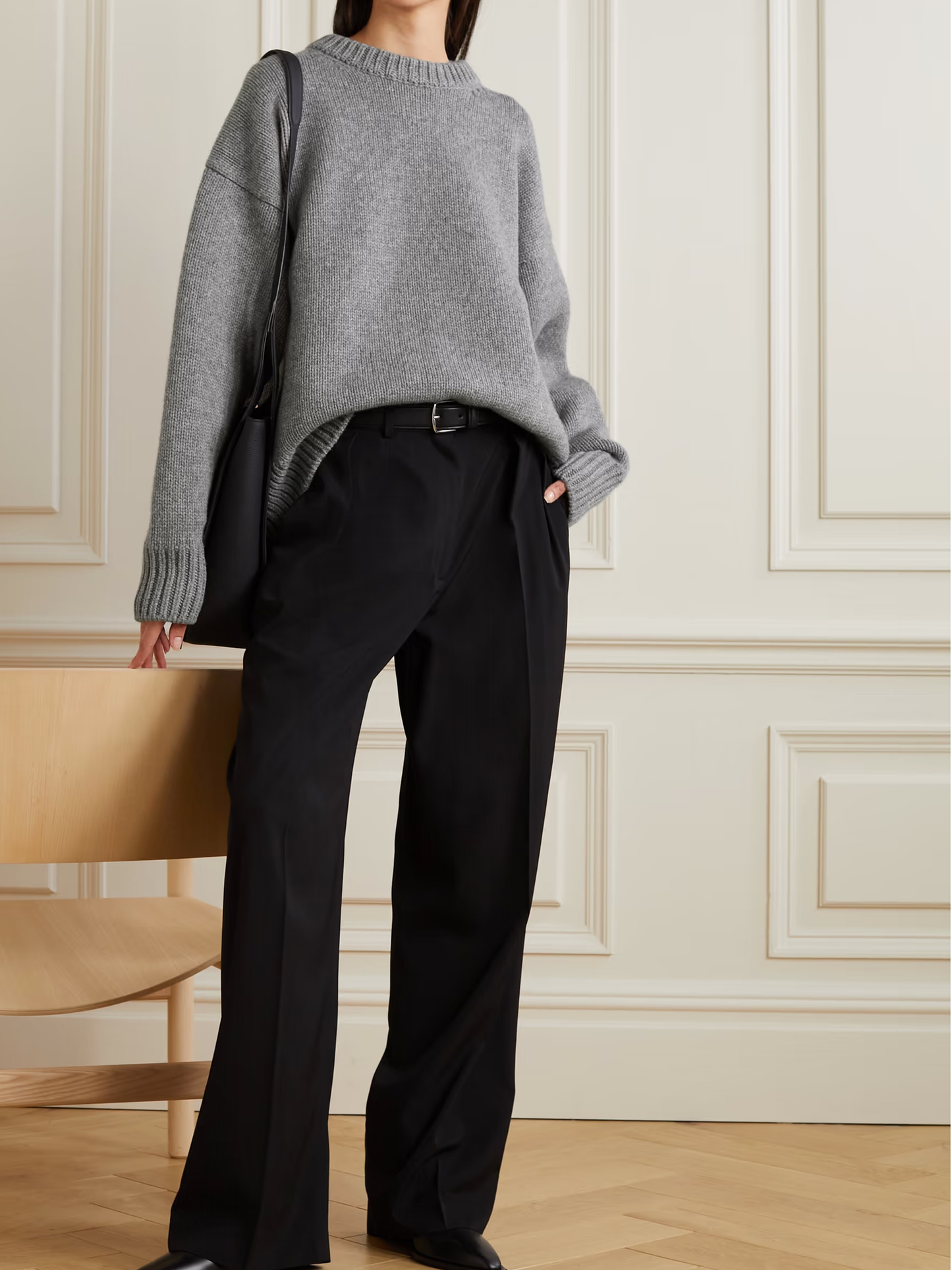 Essentials Ophelia oversized wool and cashmere-blend sweater