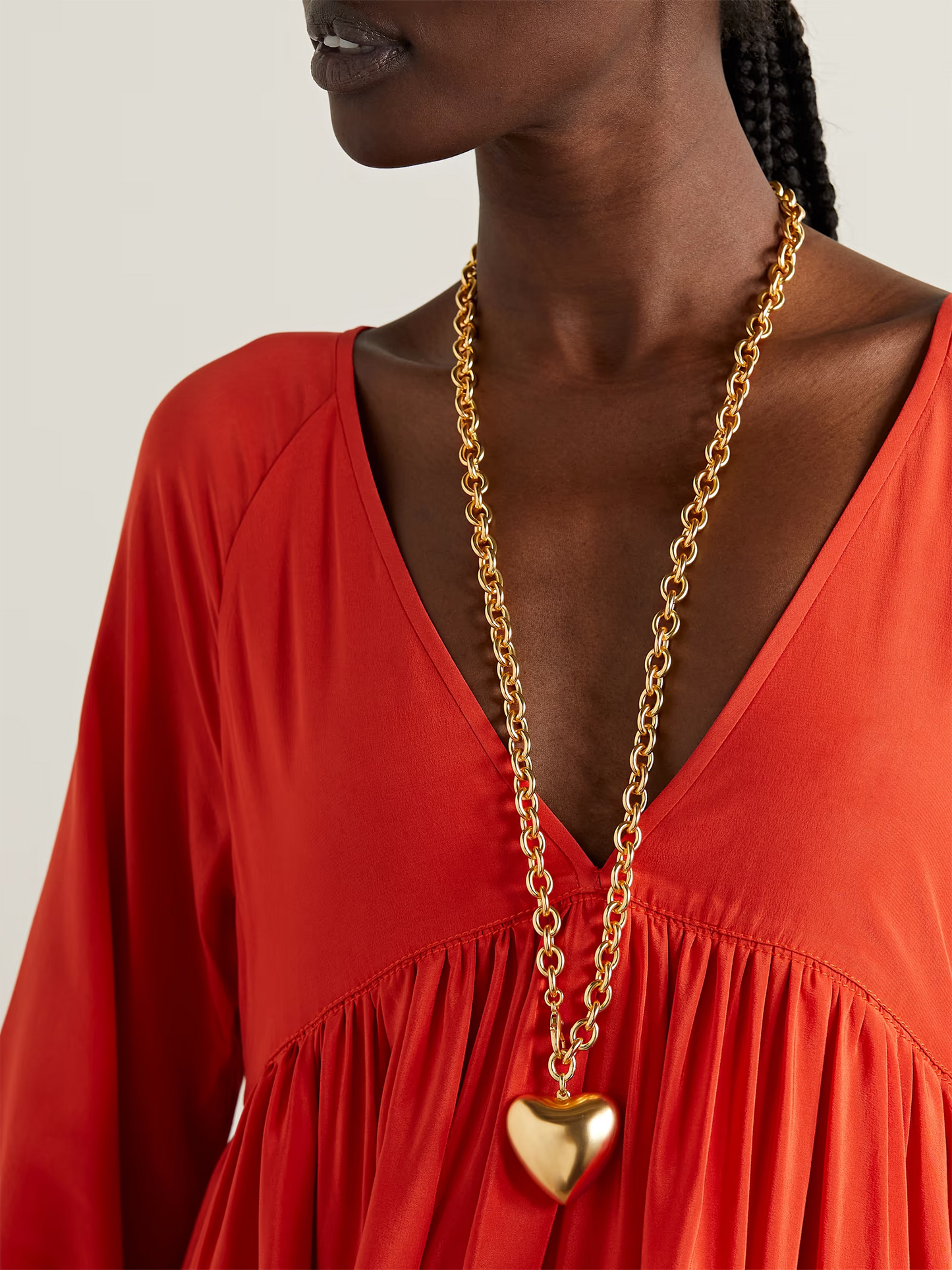 Heart & Soul gold-tone necklace
