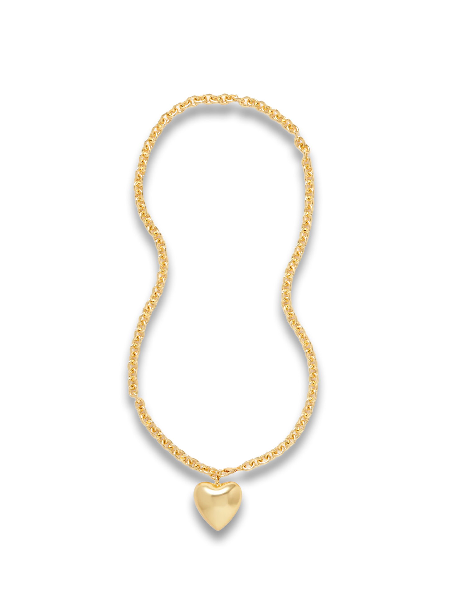 Heart & Soul gold-tone necklace