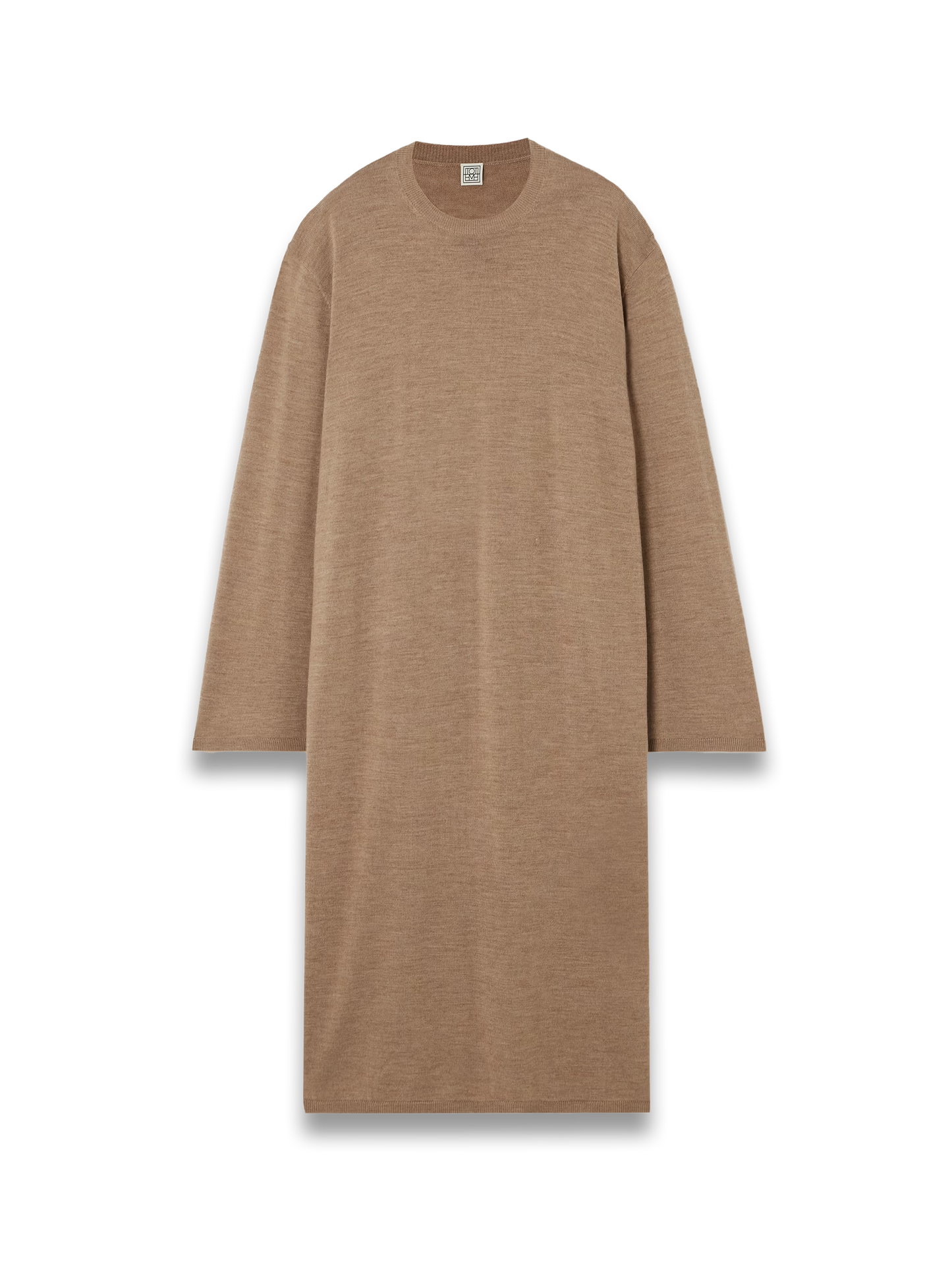 Wool midi dress